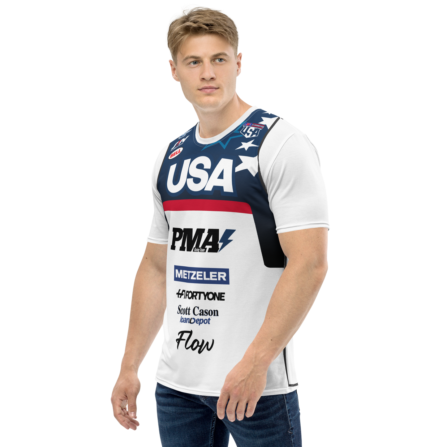 Team USA's Bronson Pearce Bib Design T-Shirt