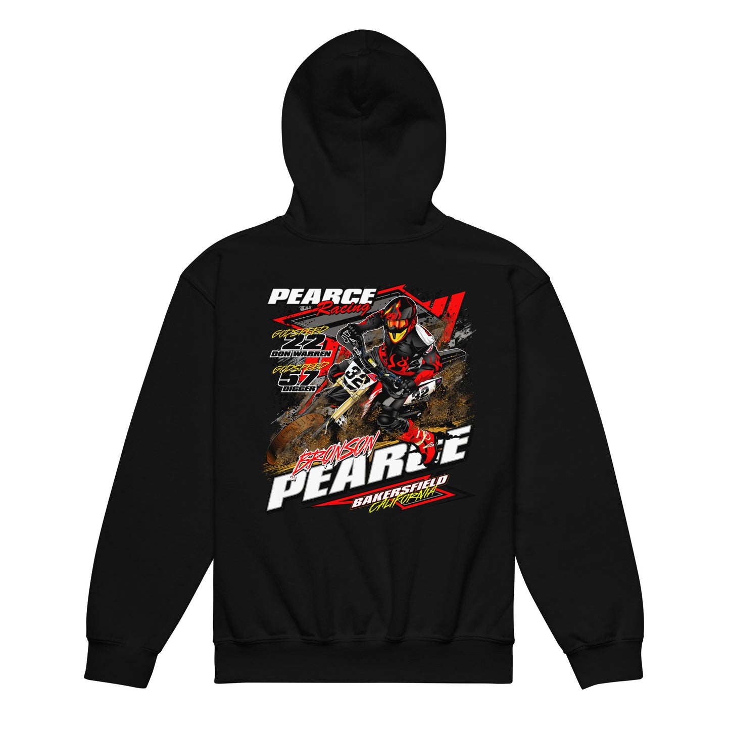 2023 Pearce Racing Youth Hoodie