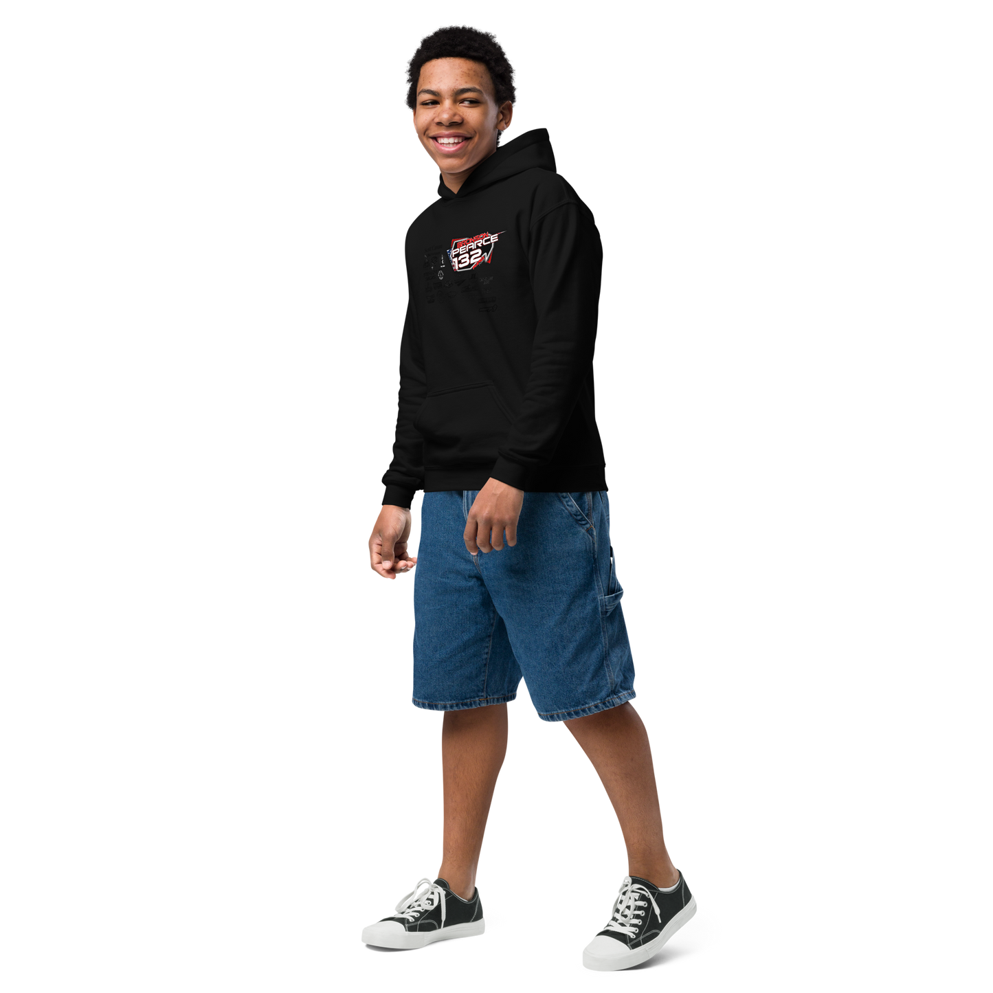 2024 Pearce Racing Youth heavy blend hoodie