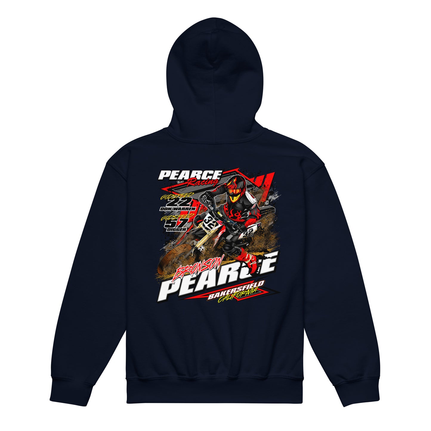 2023 Pearce Racing Youth Hoodie