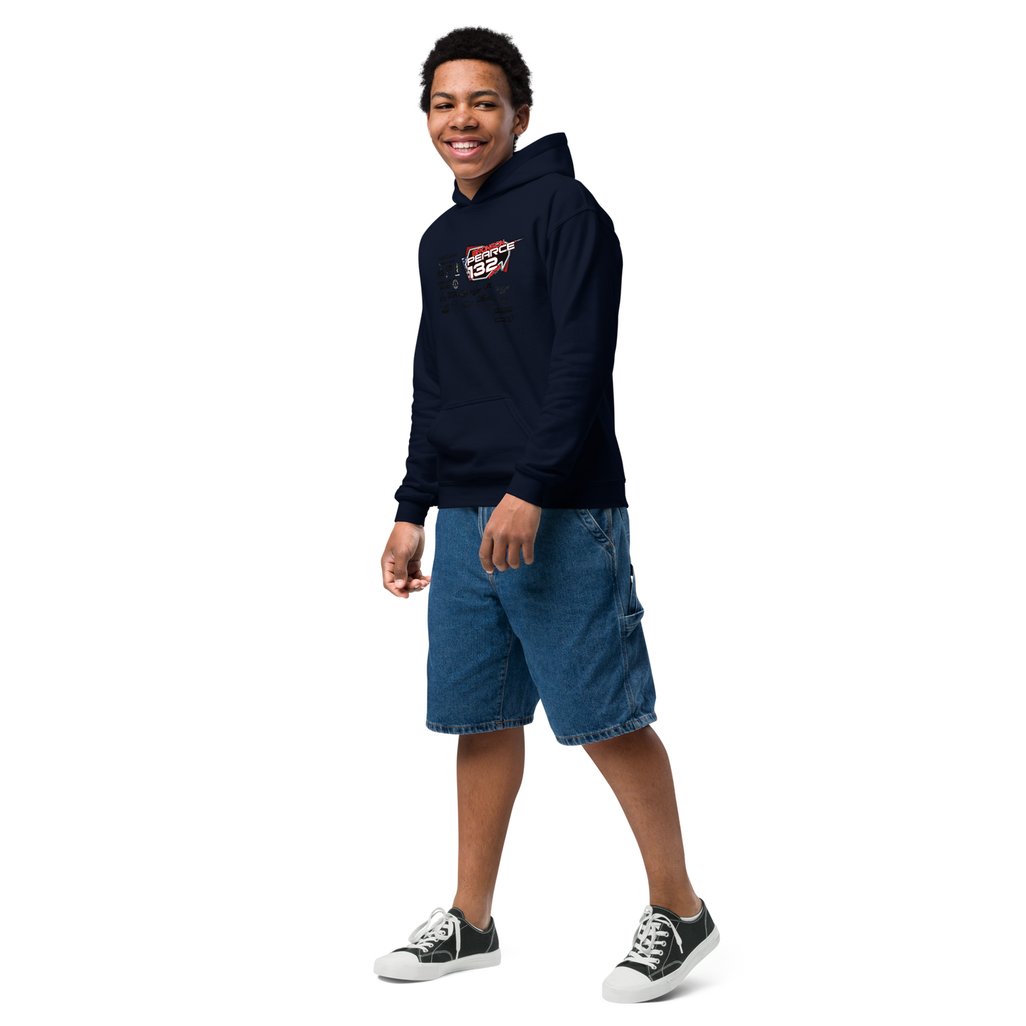 2024 Pearce Racing Youth heavy blend hoodie