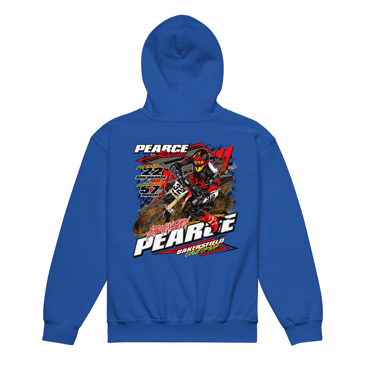 2023 Pearce Racing Youth Hoodie