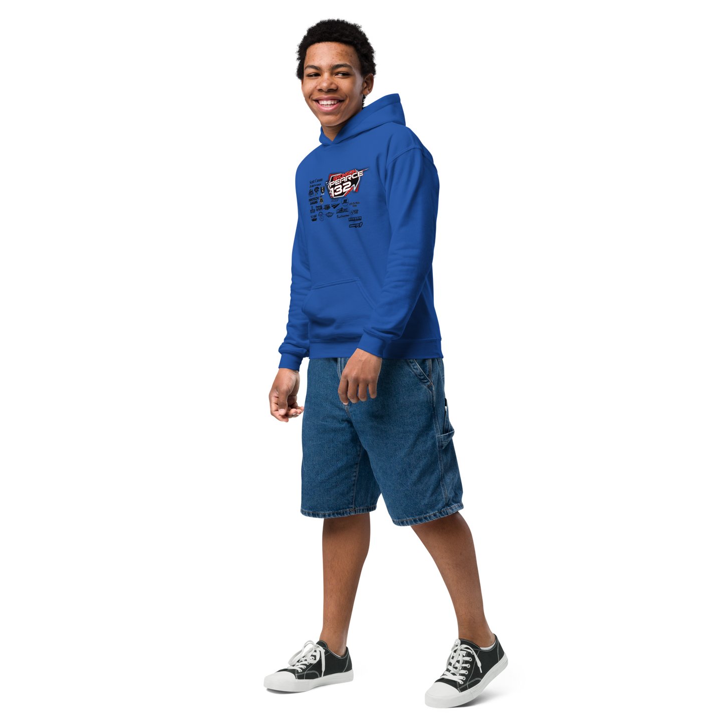 2024 Pearce Racing Youth heavy blend hoodie