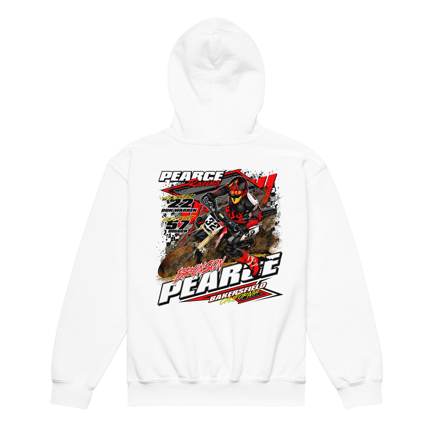 2023 Pearce Racing Youth Hoodie
