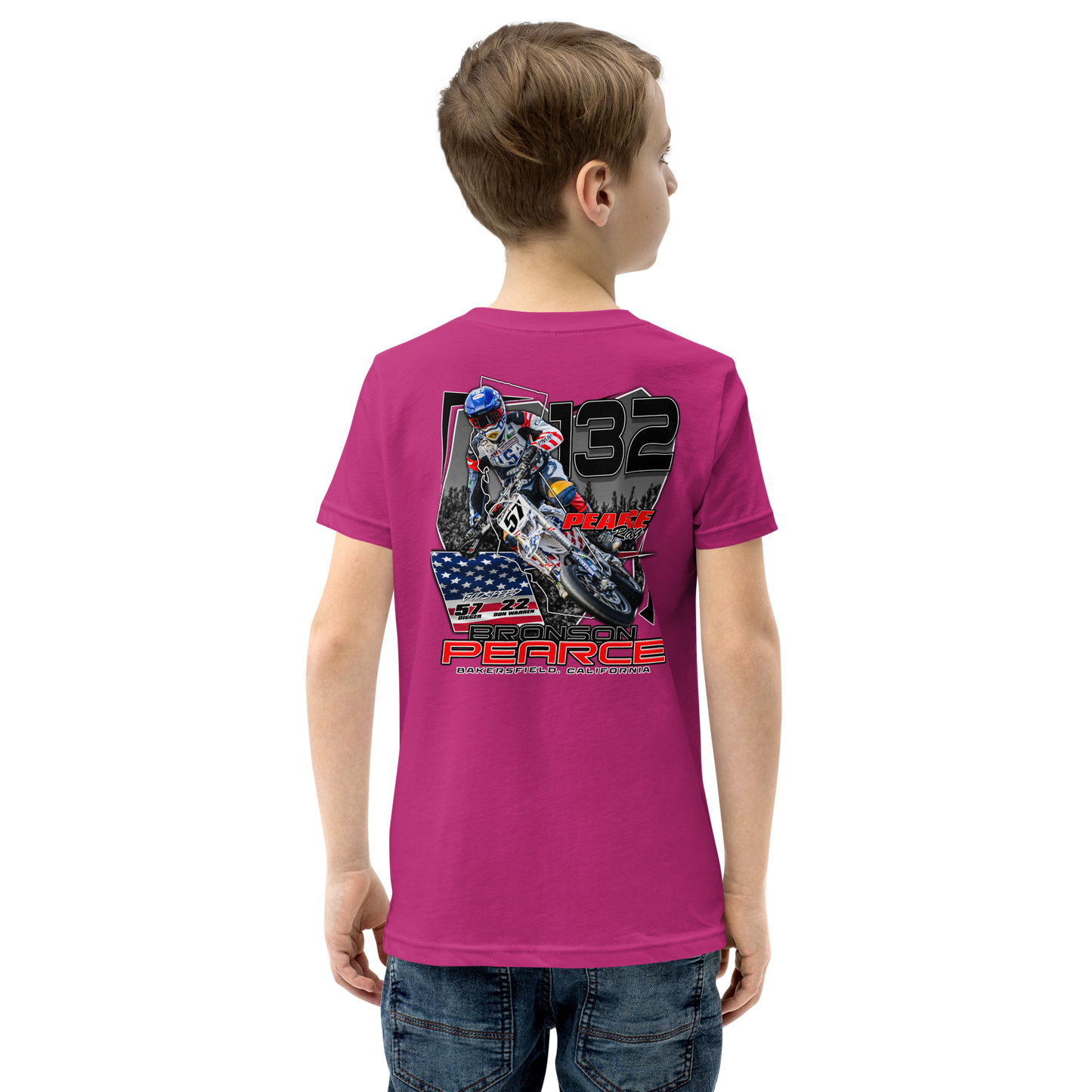 2024 Pearce Racing Youth Short Sleeve T-Shirt