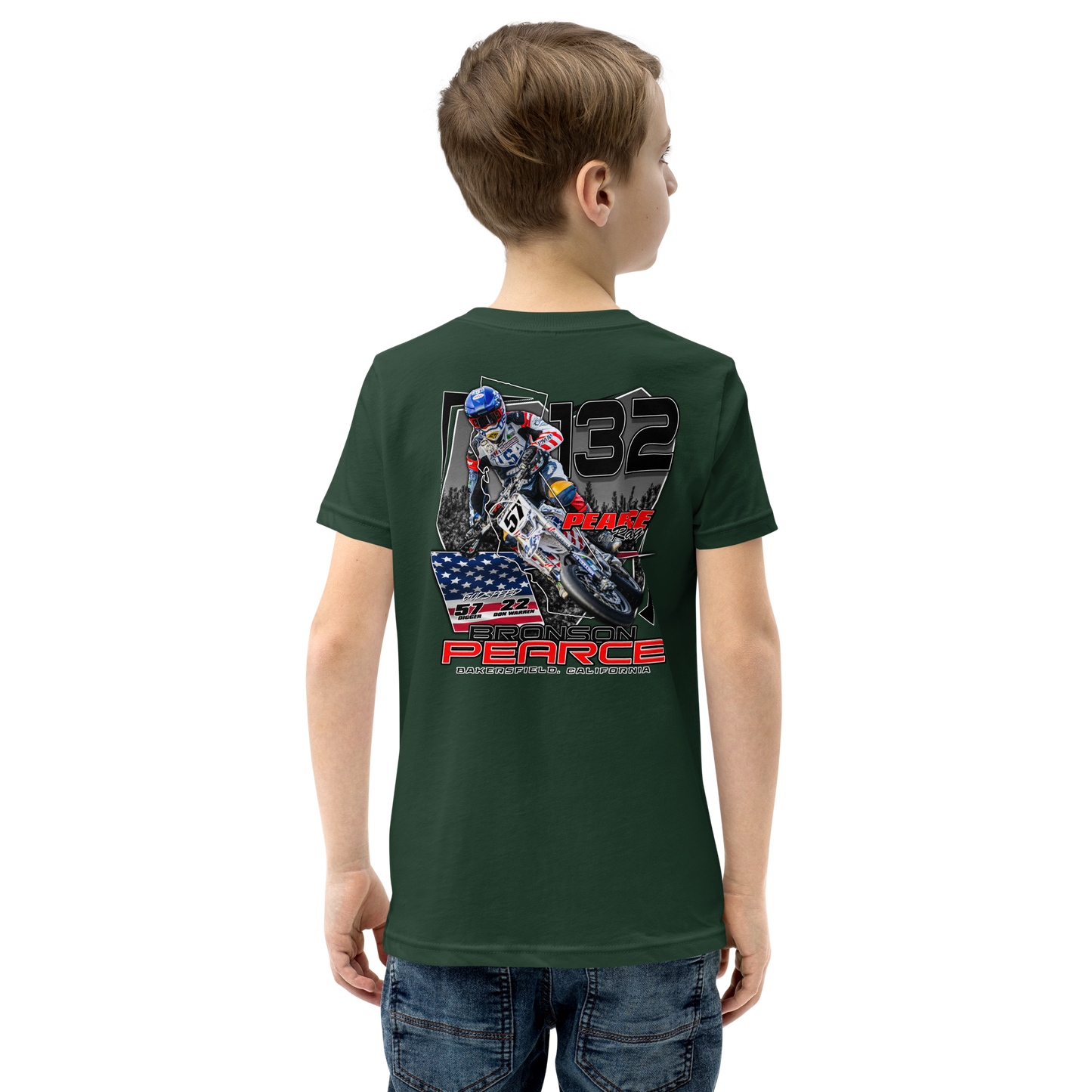 2024 Pearce Racing Youth Short Sleeve T-Shirt