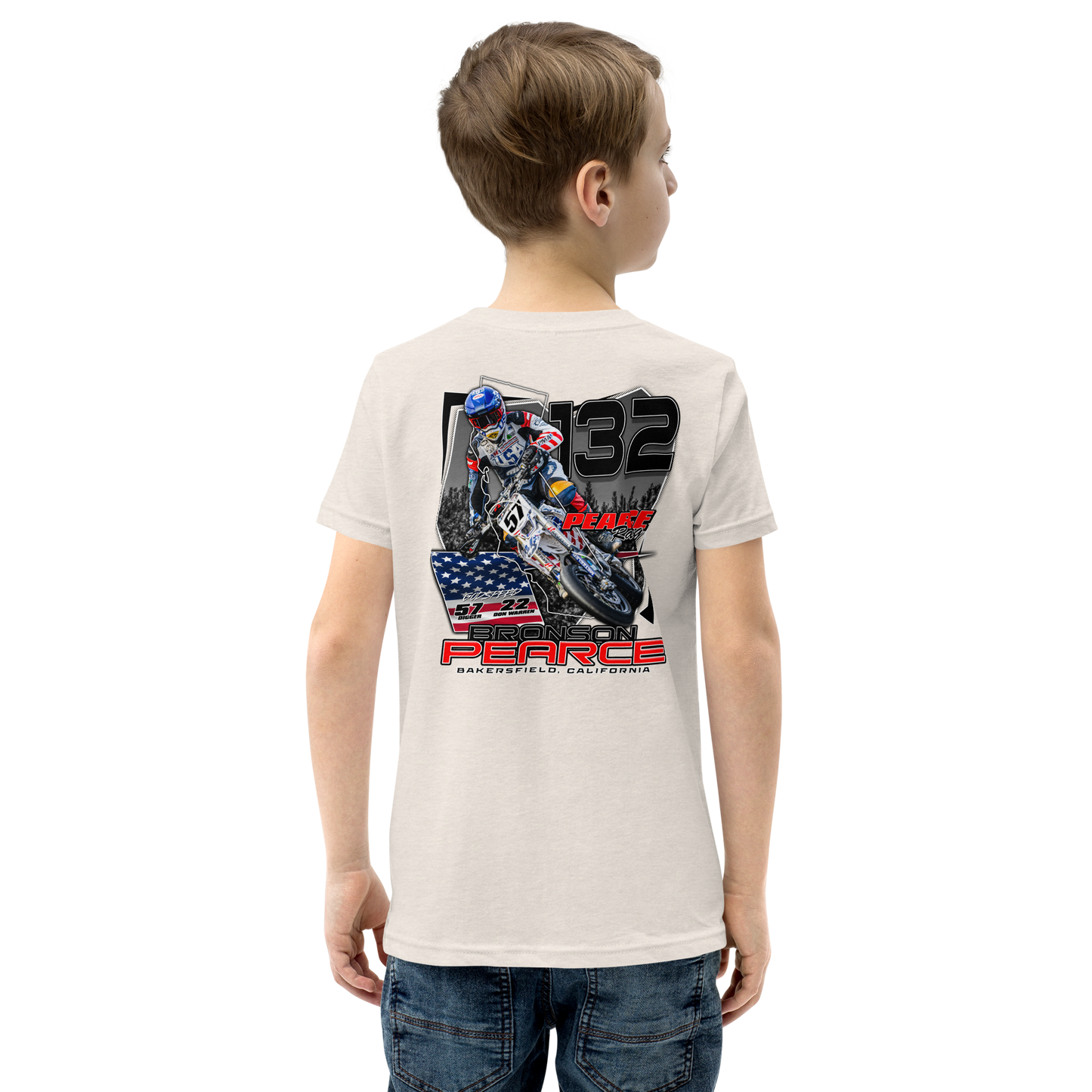 2024 Pearce Racing Youth Short Sleeve T-Shirt