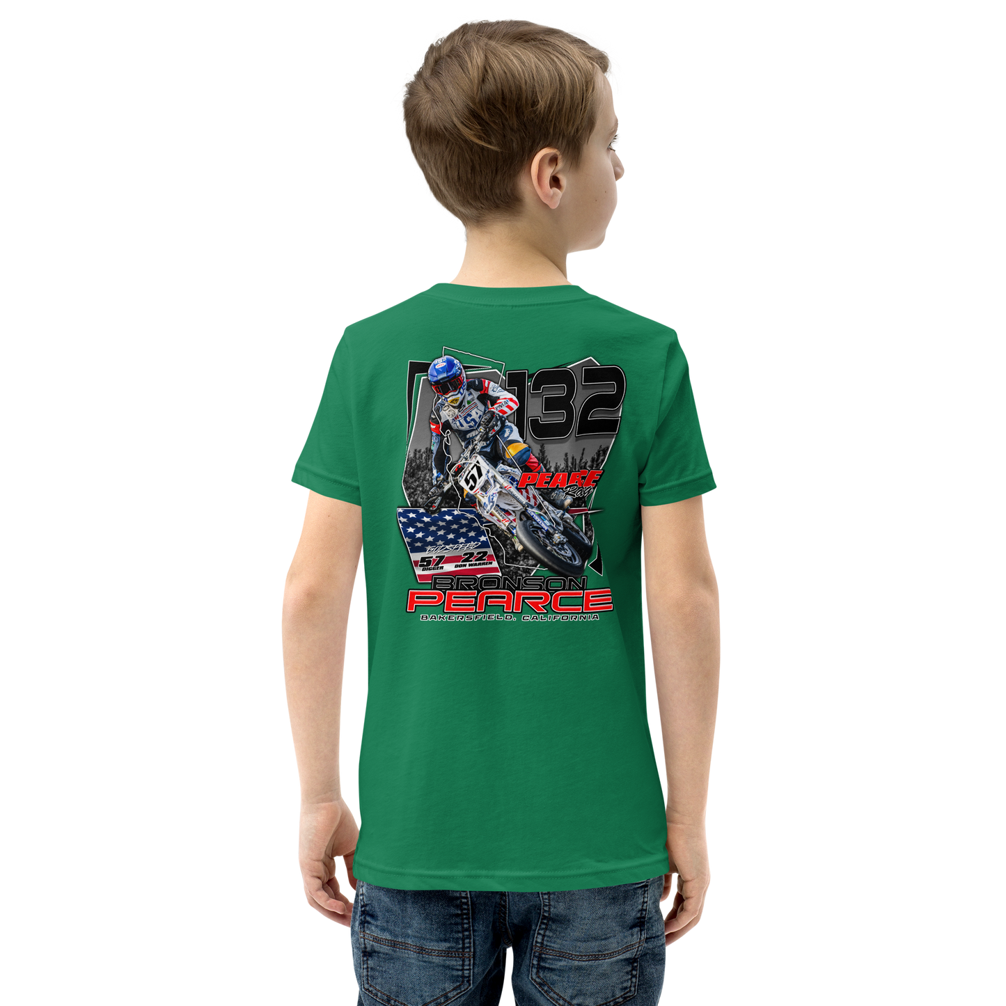 2024 Pearce Racing Youth Short Sleeve T-Shirt