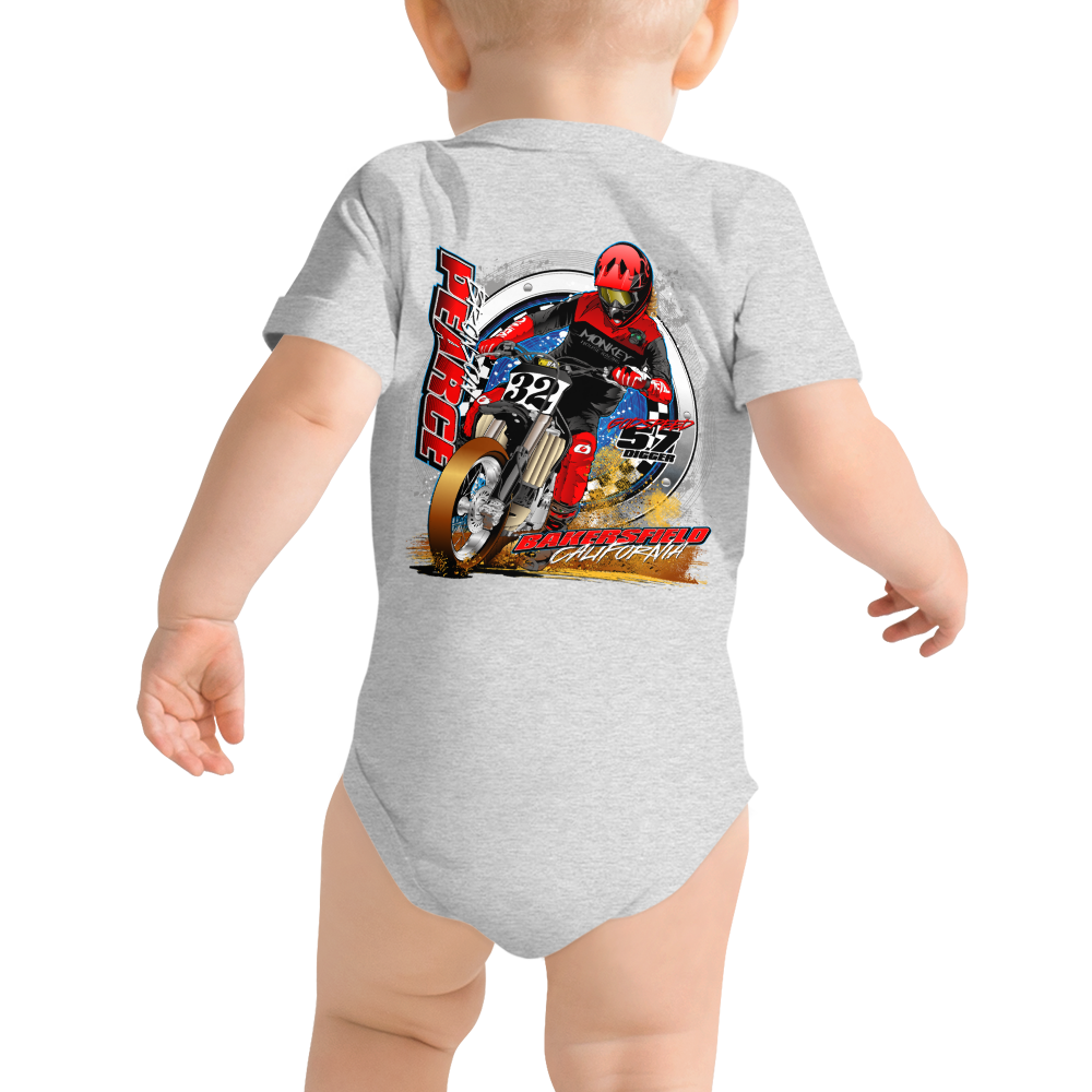 2022 Pearce Racing Baby short sleeve one piece