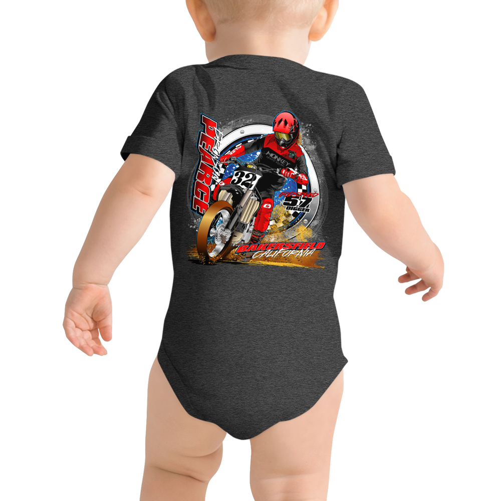 2022 Pearce Racing Baby short sleeve one piece