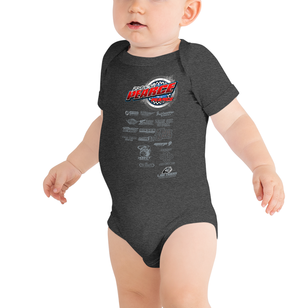 2022 Pearce Racing Baby short sleeve one piece