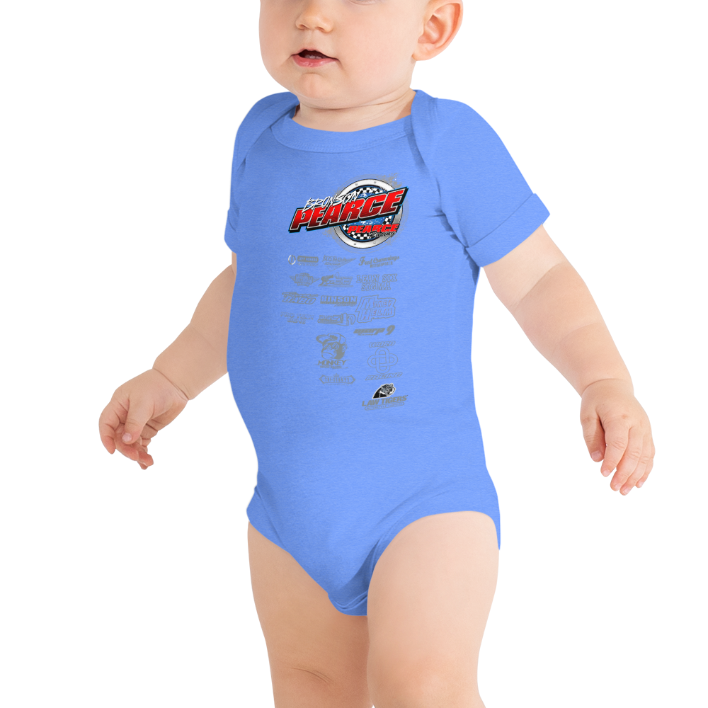2022 Pearce Racing Baby short sleeve one piece