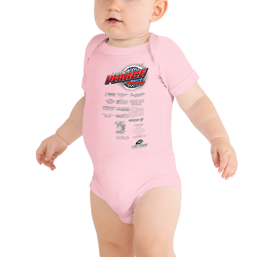 2022 Pearce Racing Baby short sleeve one piece