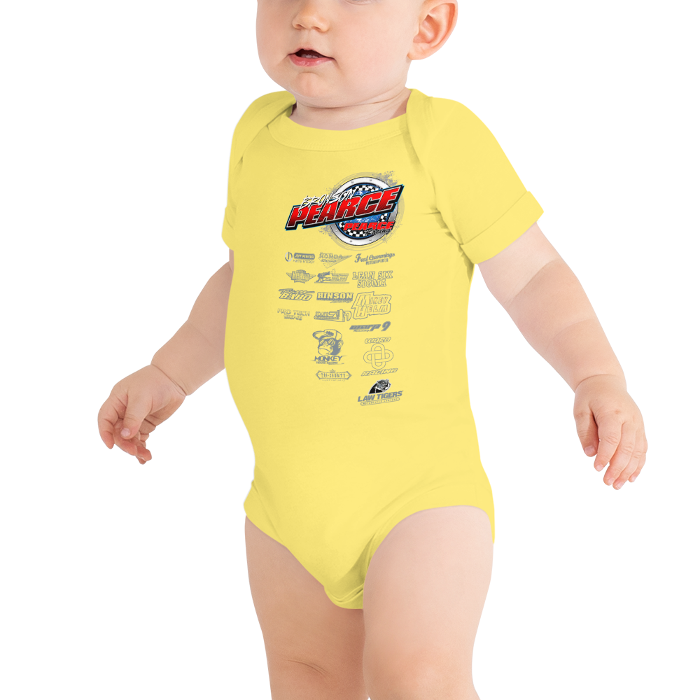 2022 Pearce Racing Baby short sleeve one piece