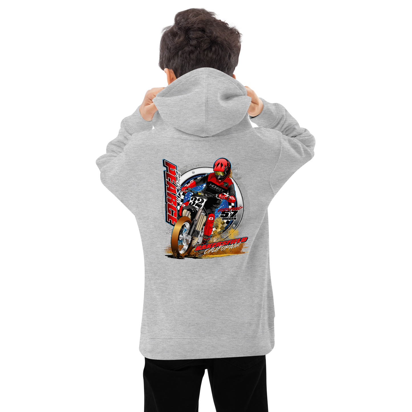 2022 Pearce Racing Youth Fleece Hoodie