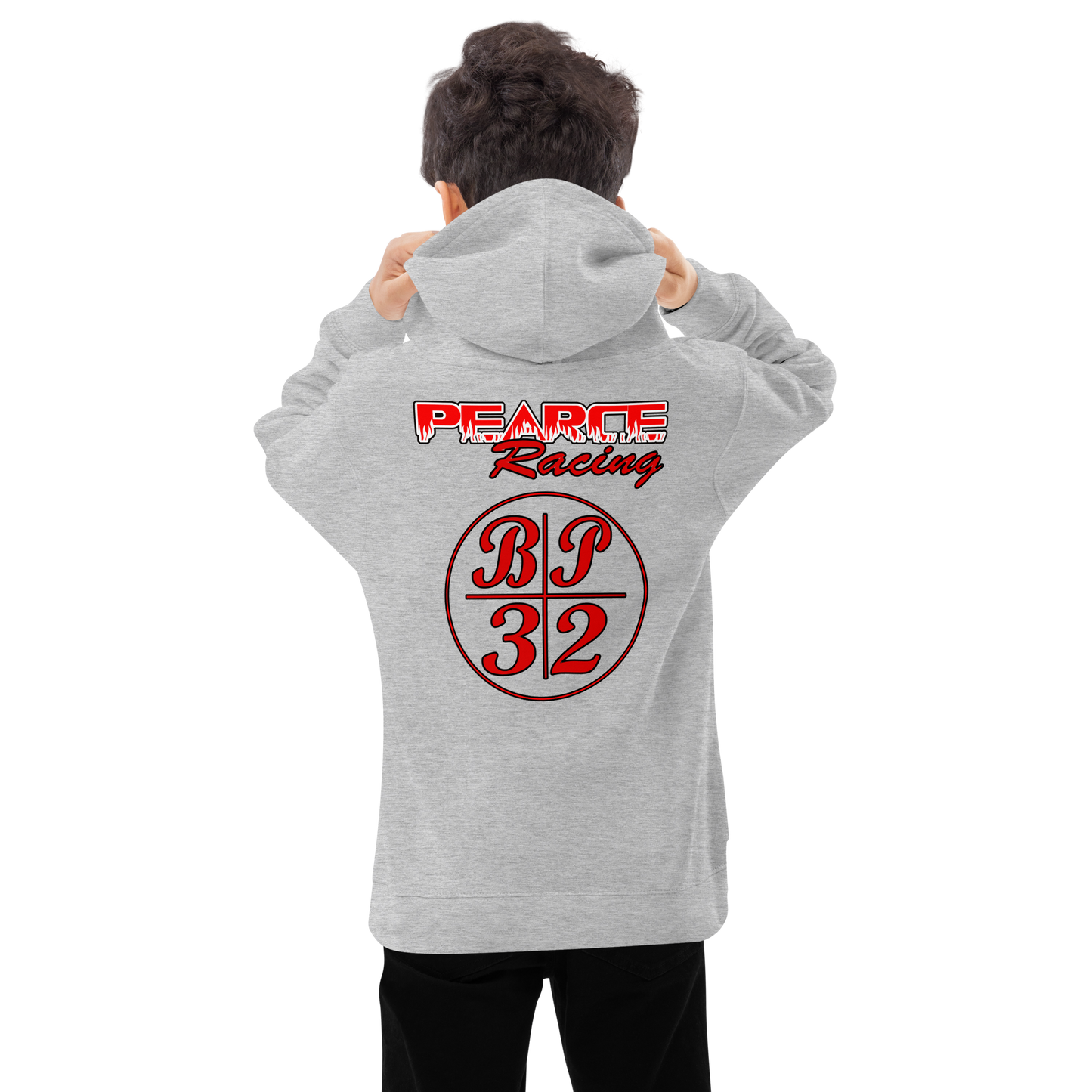 Youth OG Pearce Racing Wheelie Hoodie - Kids fleece hoodie