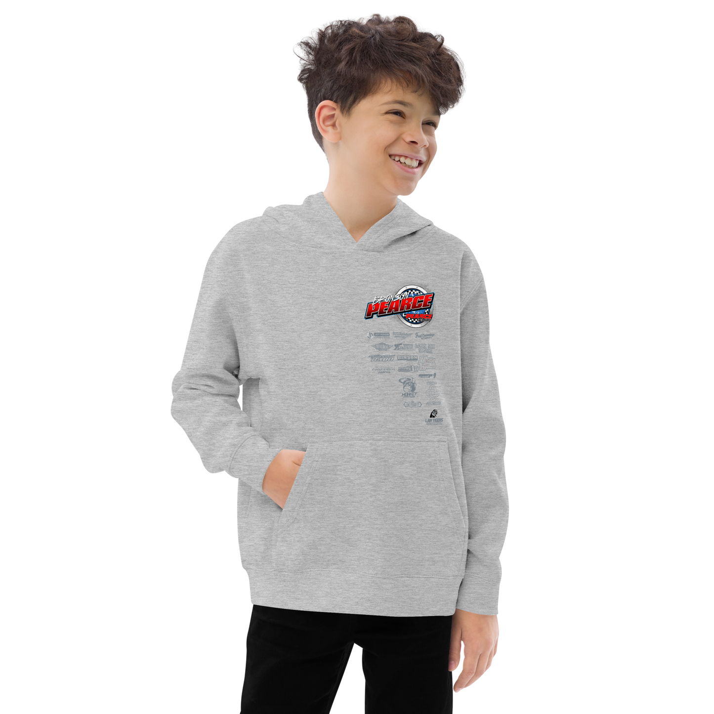 2022 Pearce Racing Youth Fleece Hoodie