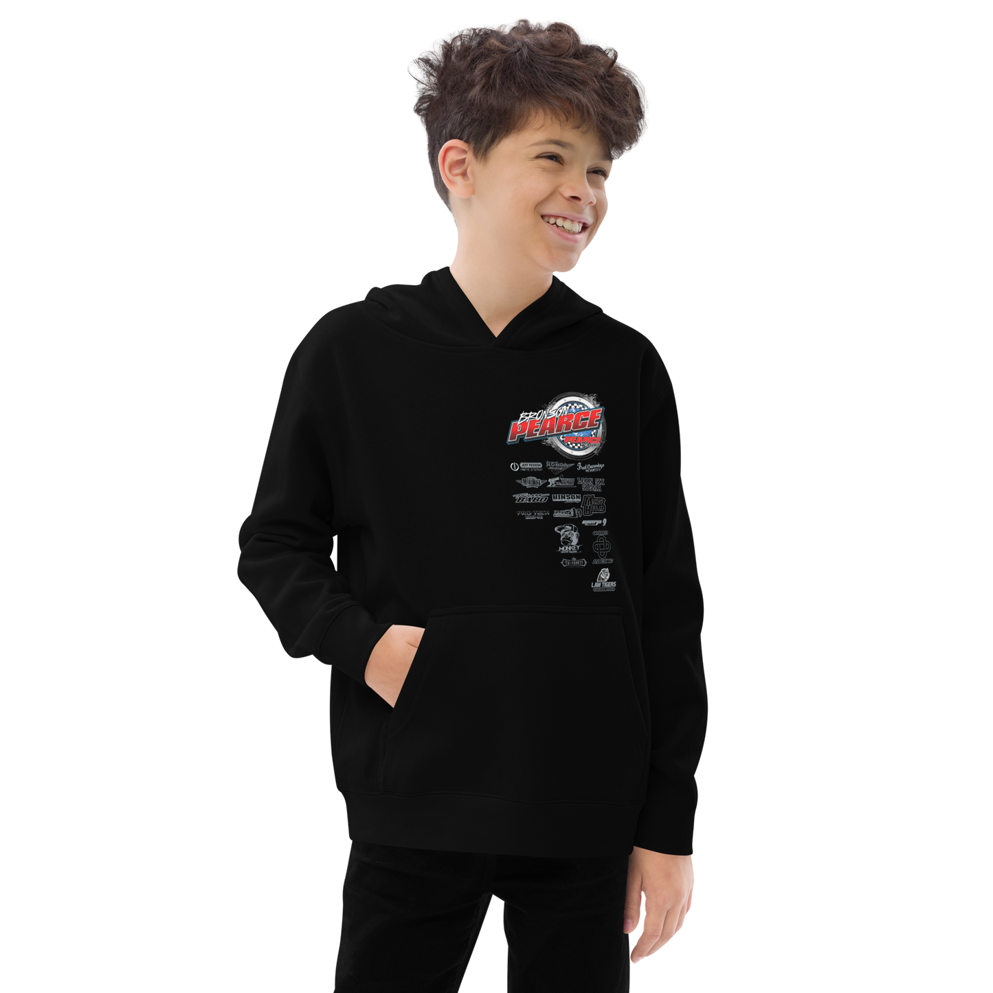 2022 Pearce Racing Youth Fleece Hoodie
