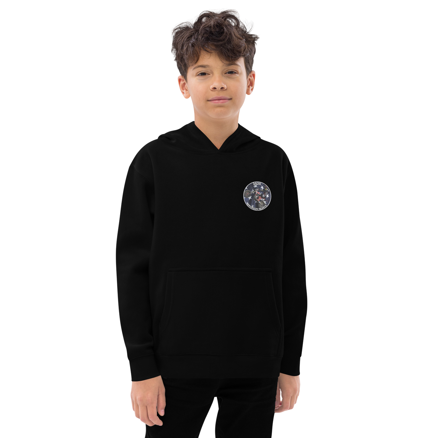 Youth OG Pearce Racing Wheelie Hoodie - Kids fleece hoodie