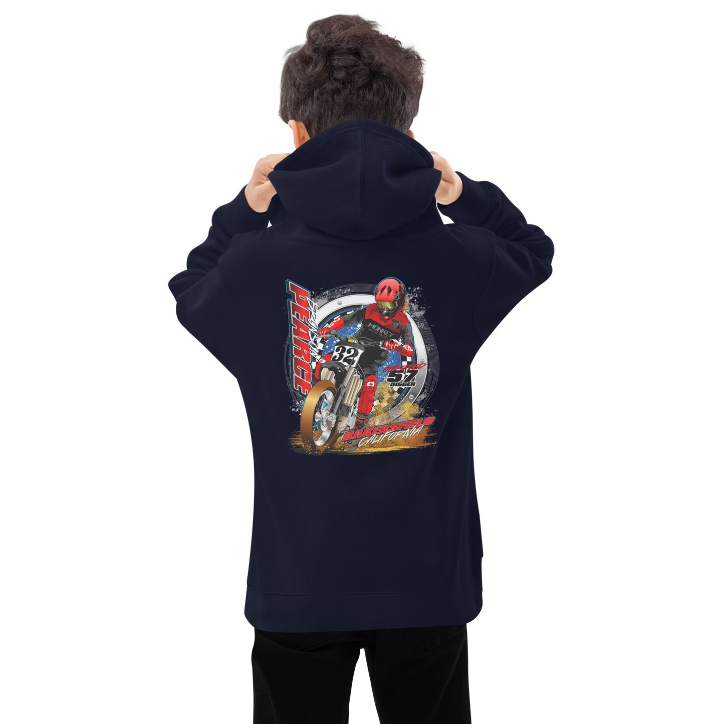2022 Pearce Racing Youth Fleece Hoodie