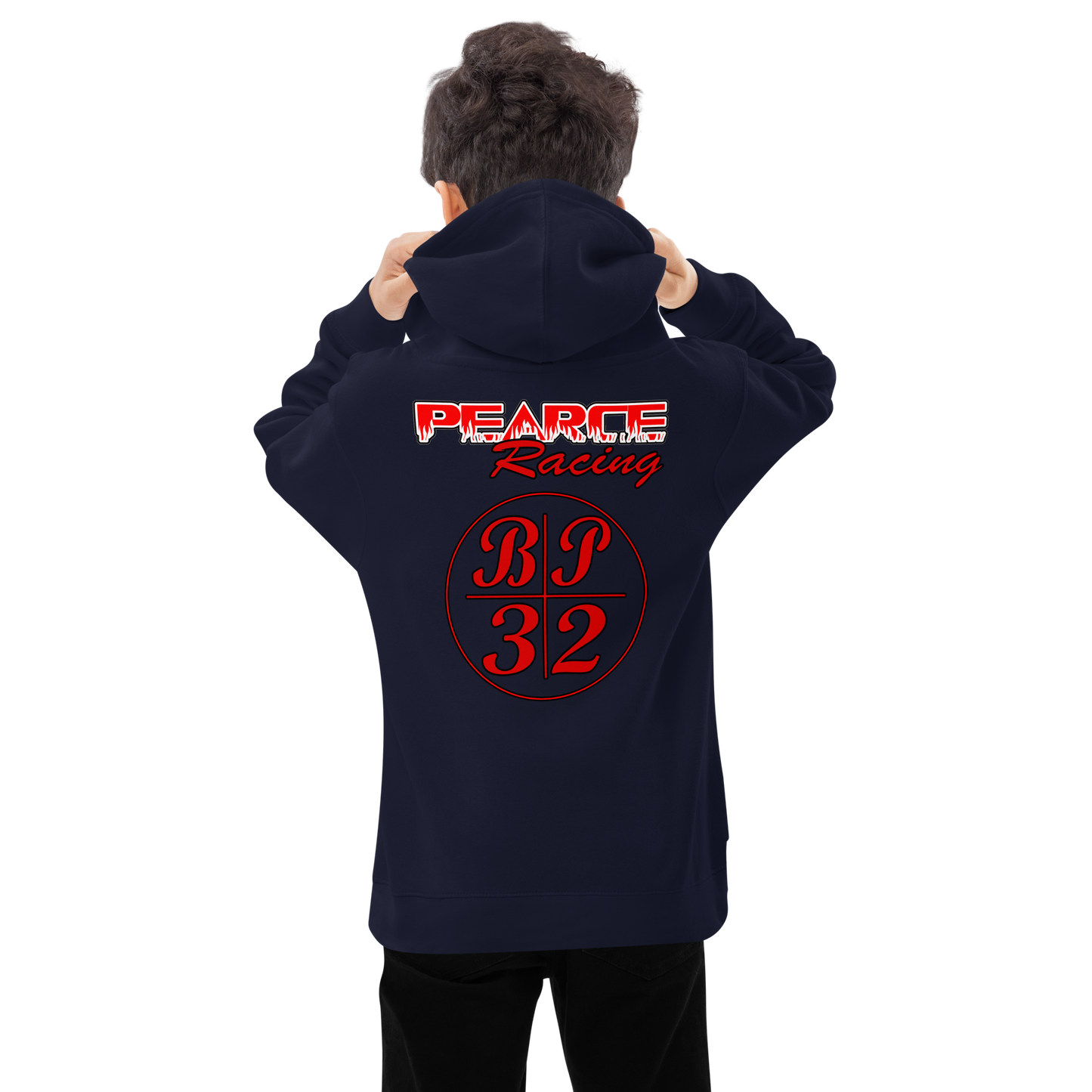 Youth OG Pearce Racing Wheelie Hoodie - Kids fleece hoodie