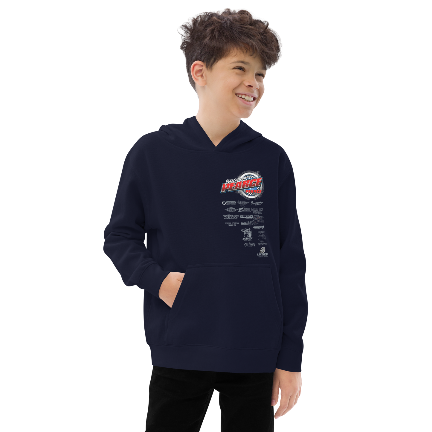 2022 Pearce Racing Youth Fleece Hoodie