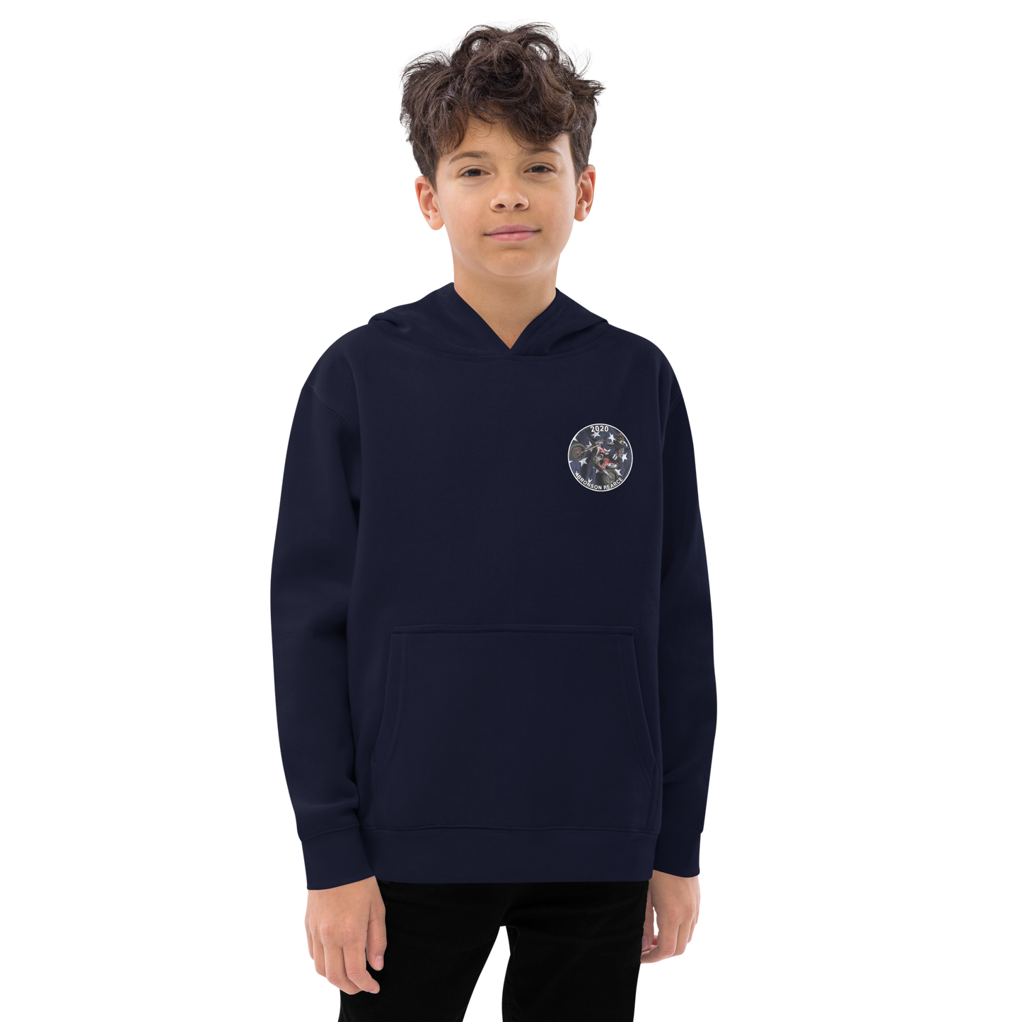 Youth OG Pearce Racing Wheelie Hoodie - Kids fleece hoodie