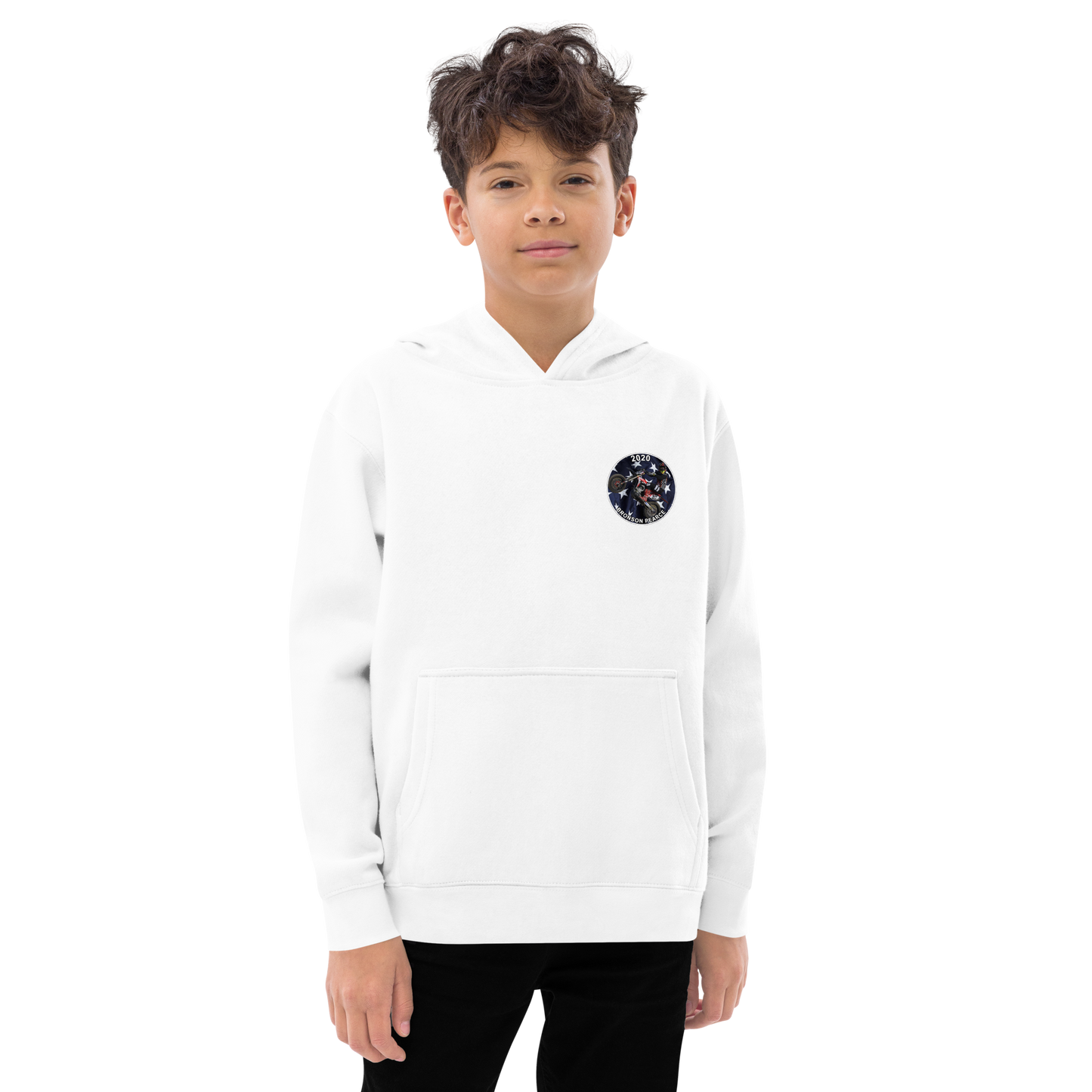 Youth OG Pearce Racing Wheelie Hoodie - Kids fleece hoodie