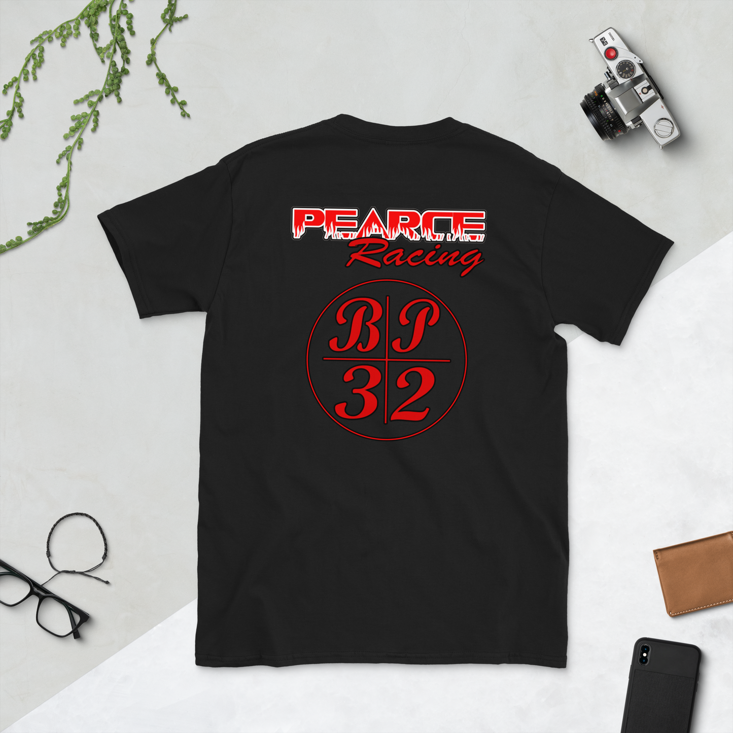 OG Pearce Racing Wheelie Shirt - Short-Sleeve Unisex T-Shirt