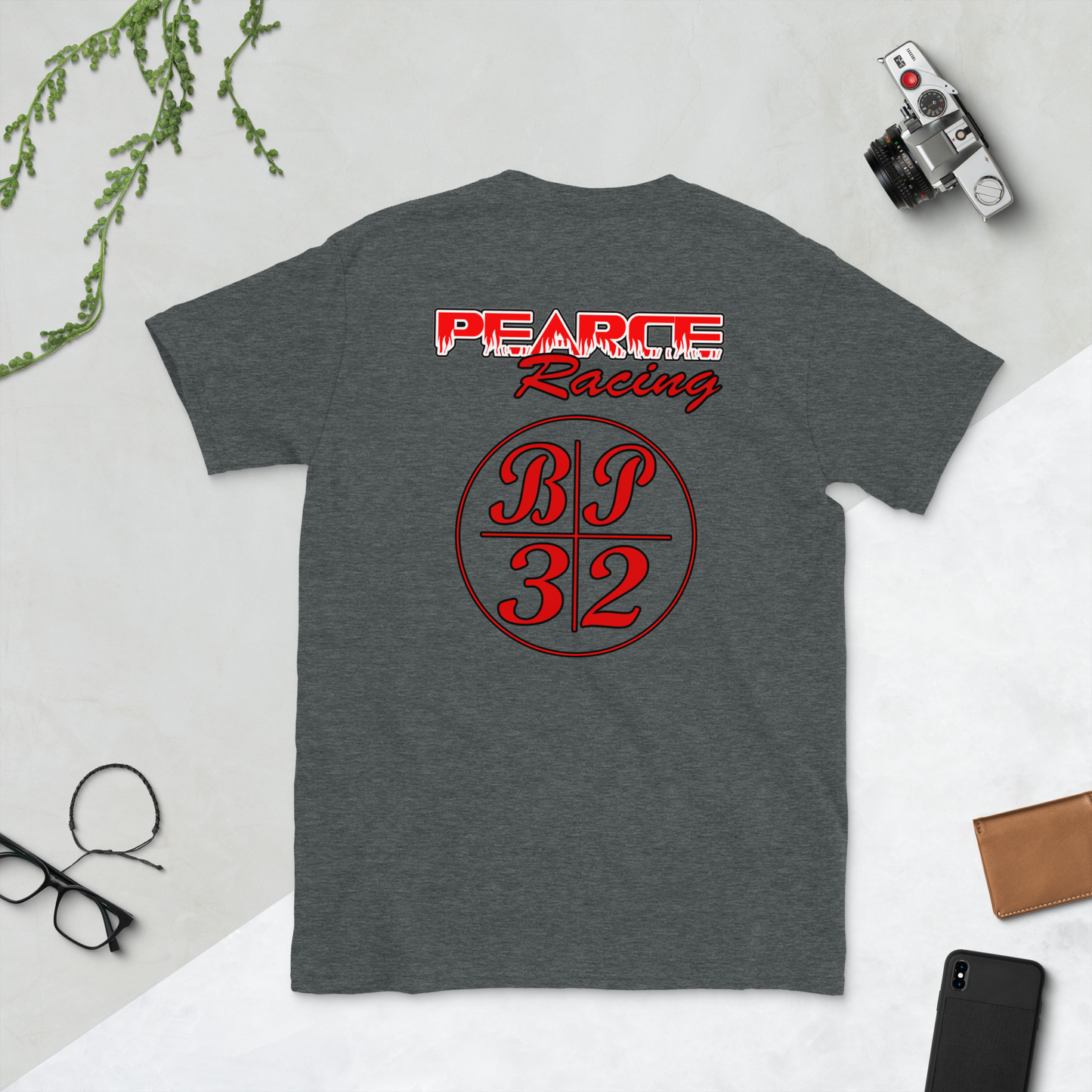 OG Pearce Racing Wheelie Shirt - Short-Sleeve Unisex T-Shirt