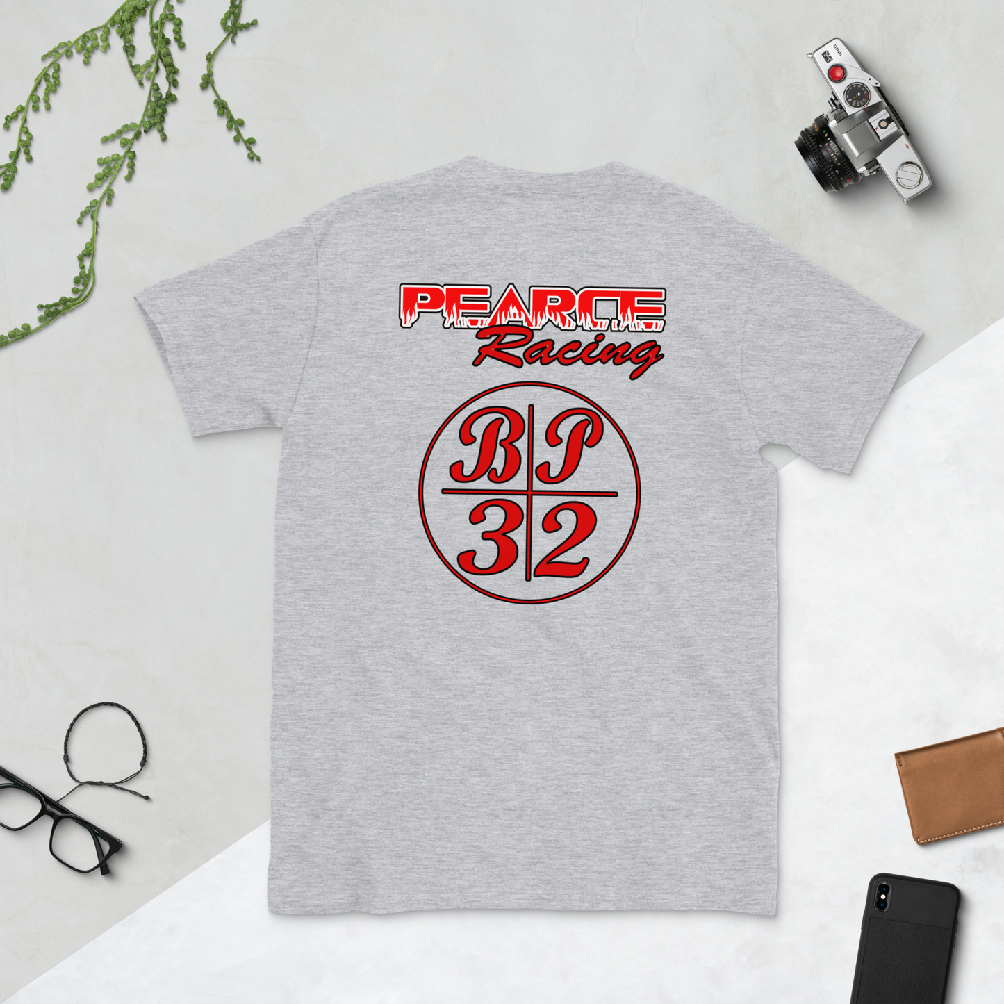 OG Pearce Racing Wheelie Shirt - Short-Sleeve Unisex T-Shirt