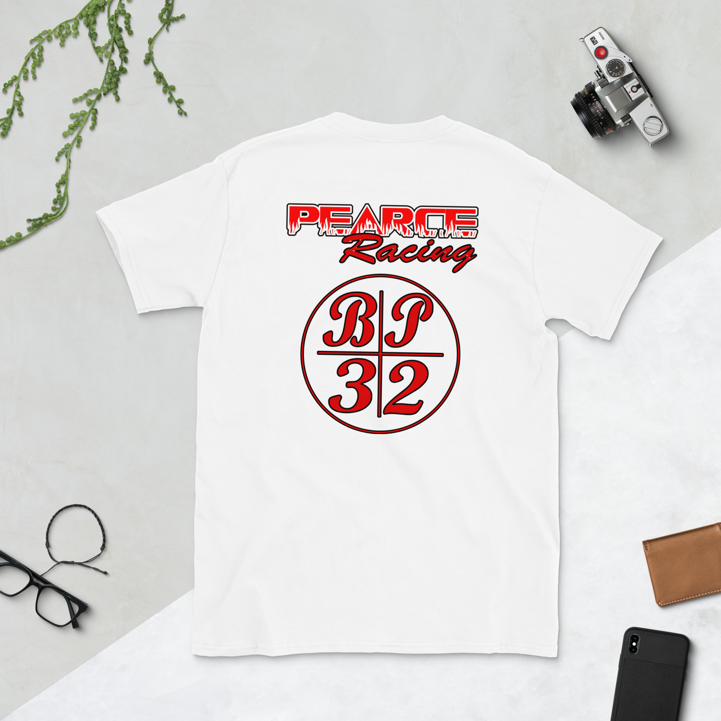 OG Pearce Racing Wheelie Shirt - Short-Sleeve Unisex T-Shirt