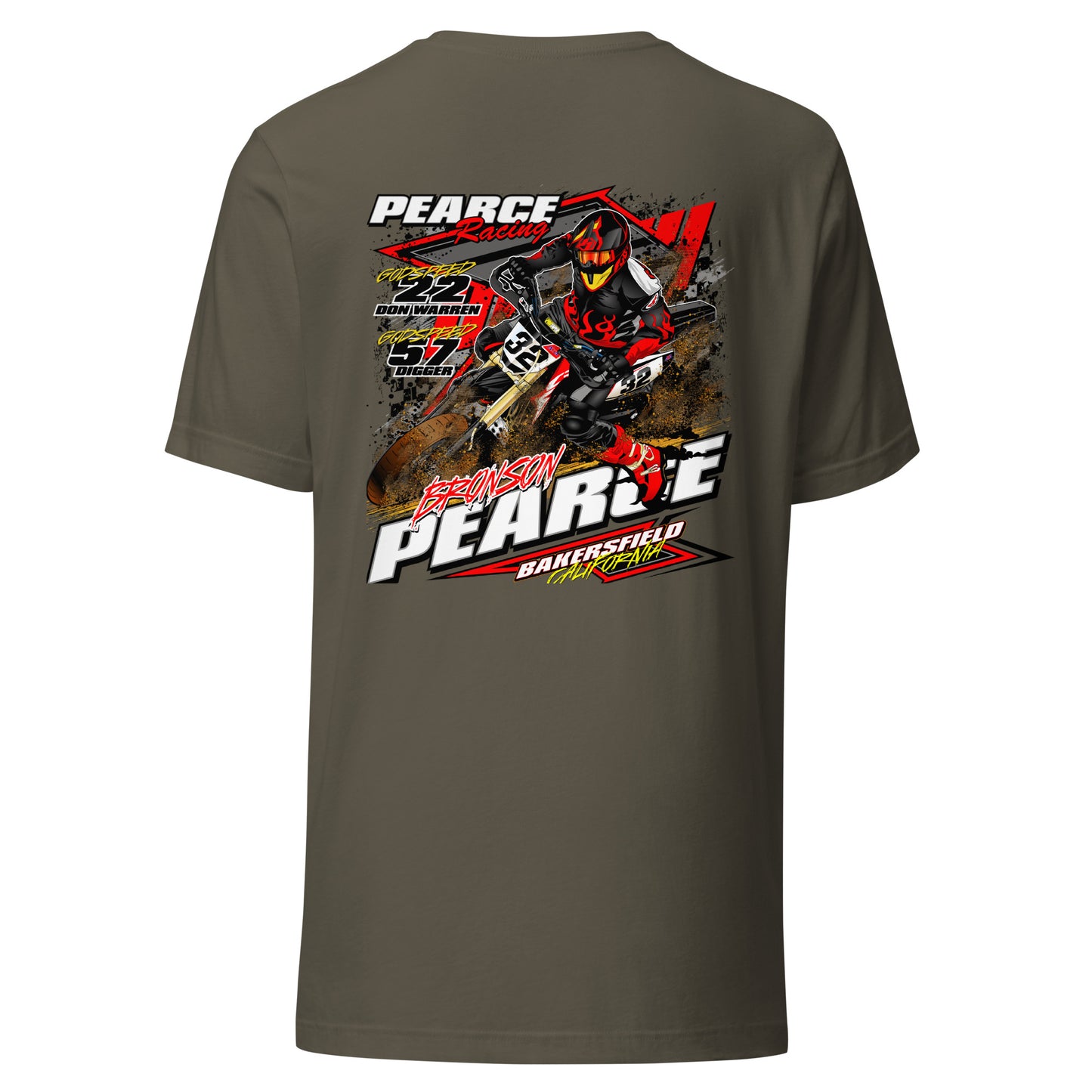 2023 Pearce Racing T-Shirt Bella + Canvas