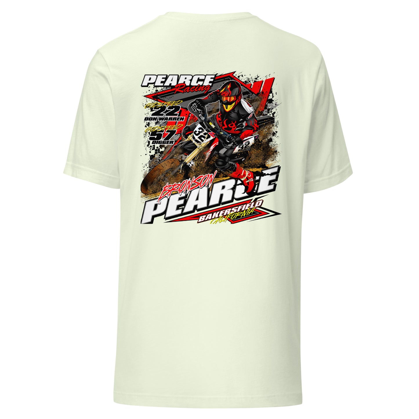 2023 Pearce Racing T-Shirt Bella + Canvas