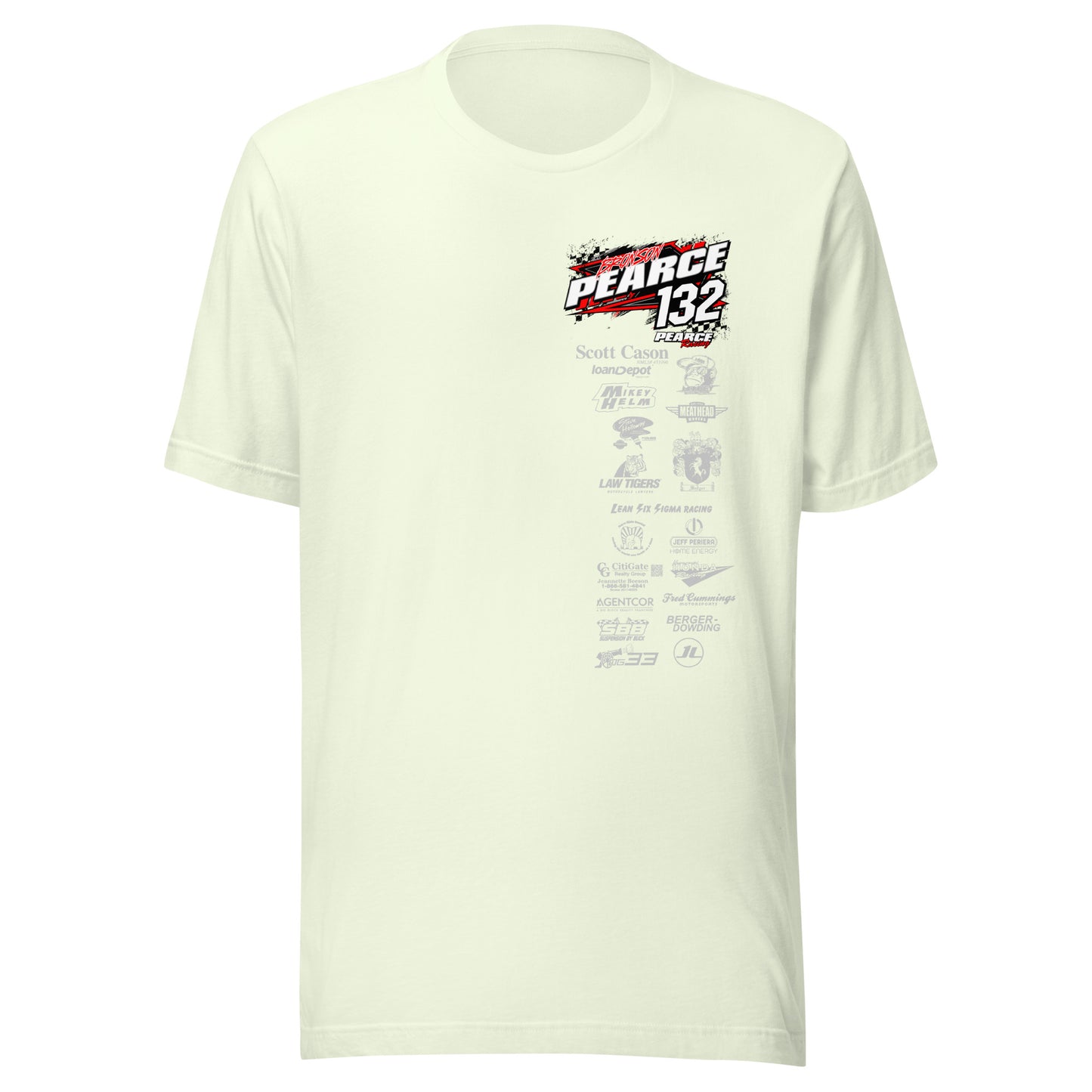2023 Pearce Racing T-Shirt Bella + Canvas