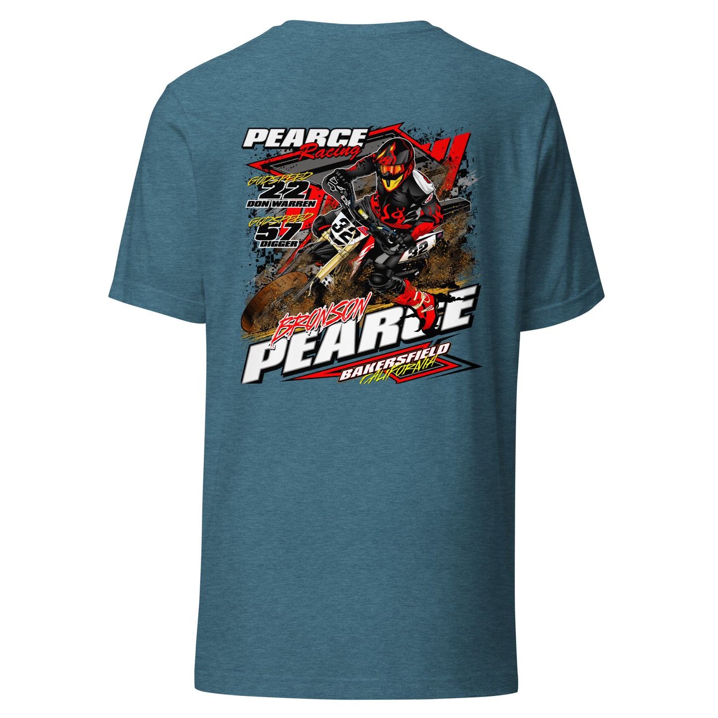 2023 Pearce Racing T-Shirt Bella + Canvas
