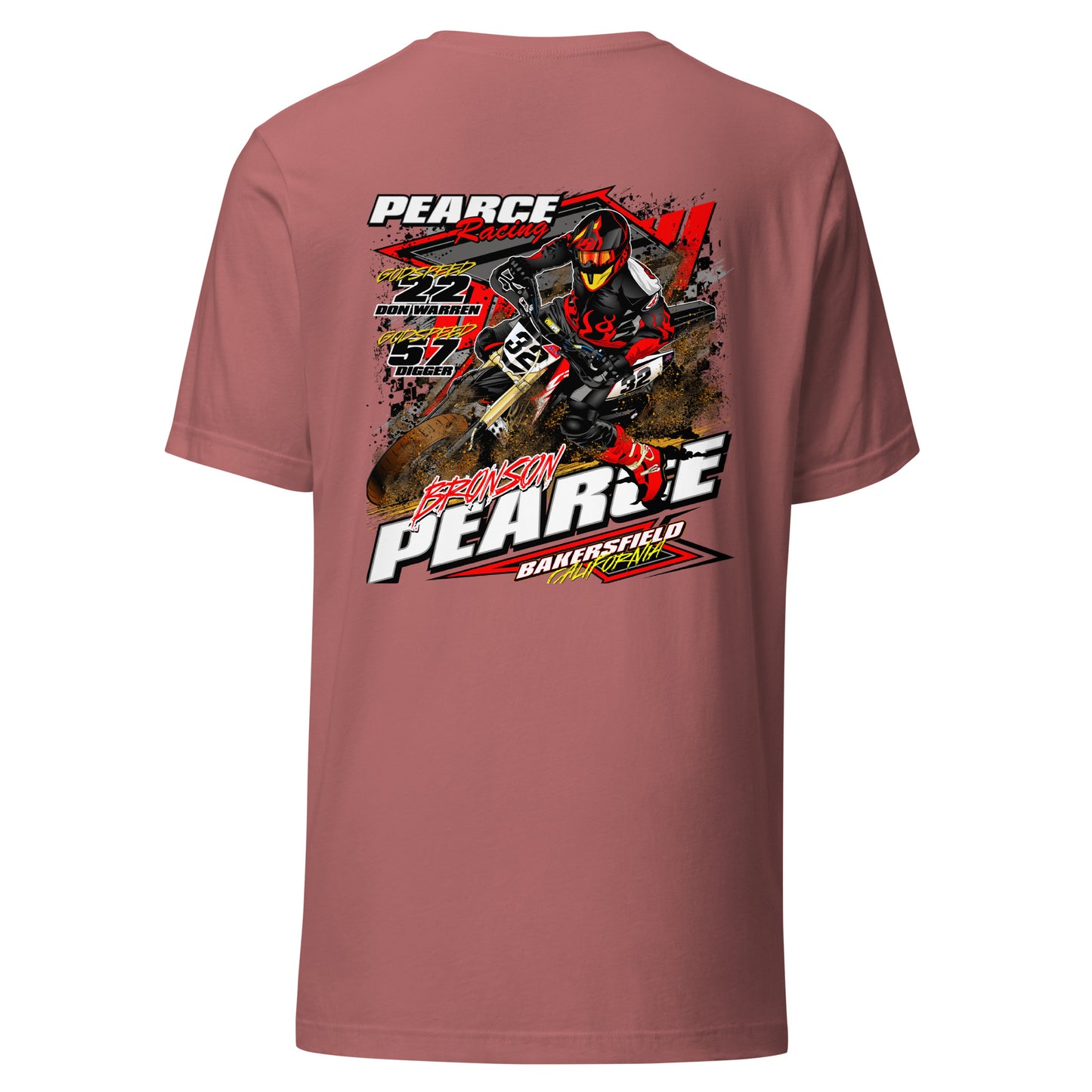 2023 Pearce Racing T-Shirt Bella + Canvas