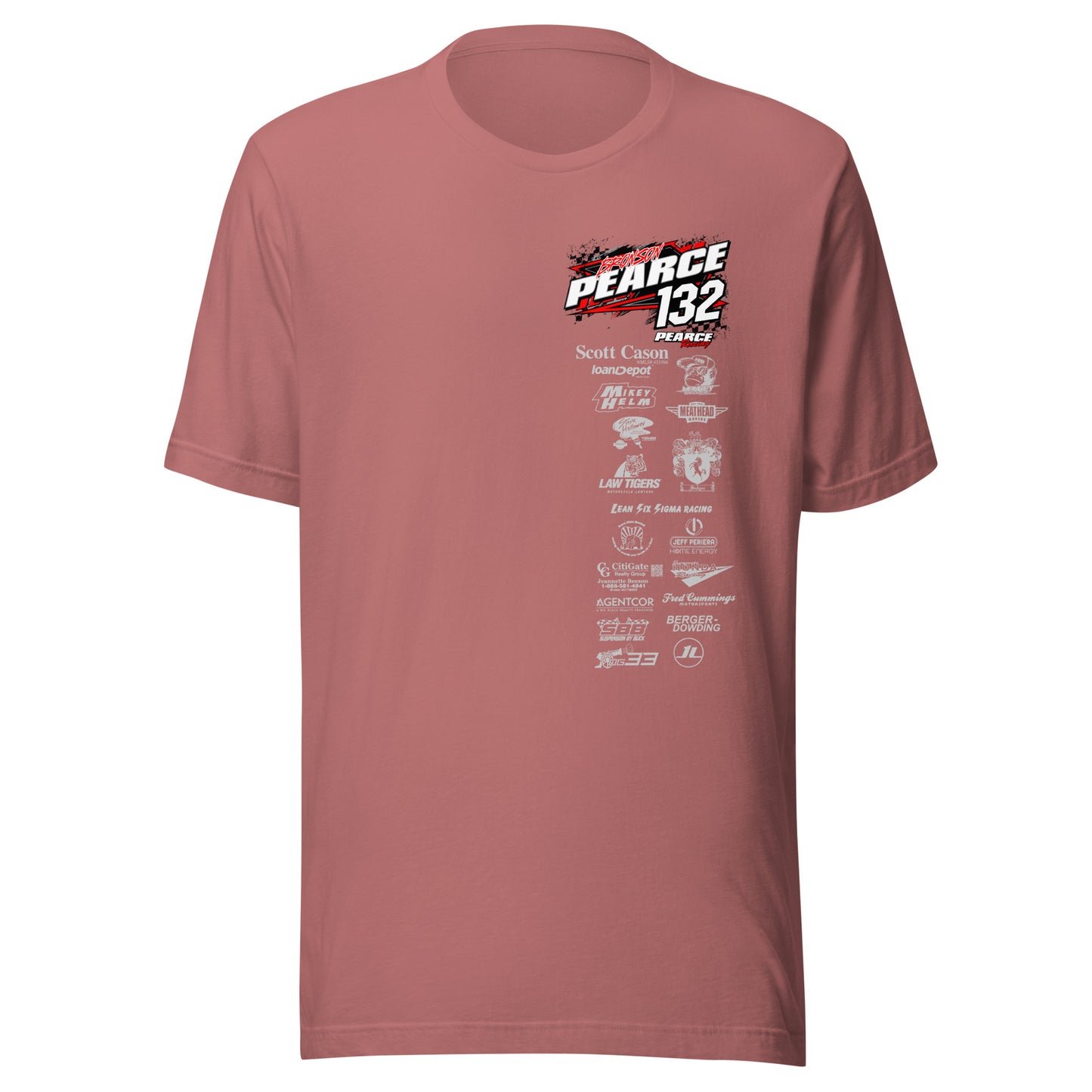 2023 Pearce Racing T-Shirt Bella + Canvas