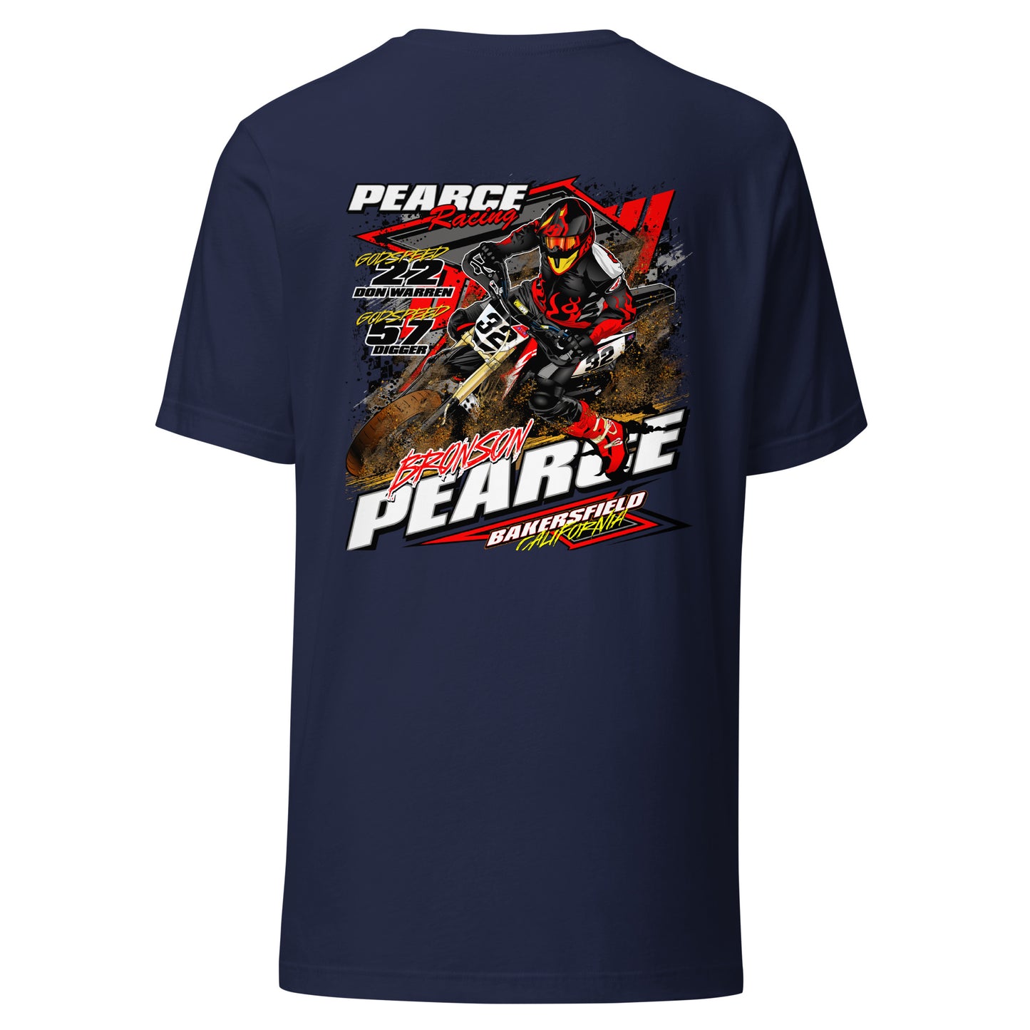 2023 Pearce Racing T-Shirt Bella + Canvas