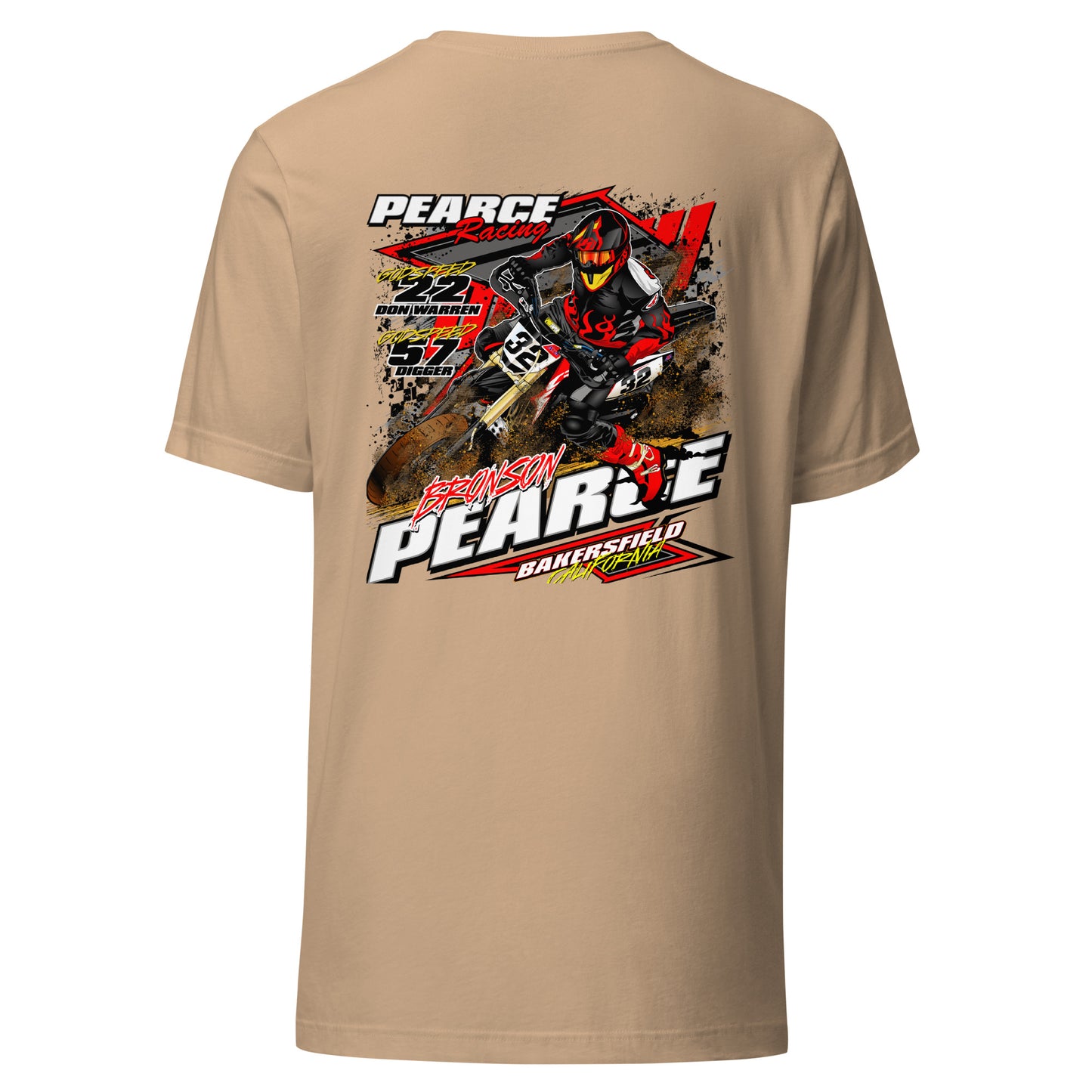 2023 Pearce Racing T-Shirt Bella + Canvas