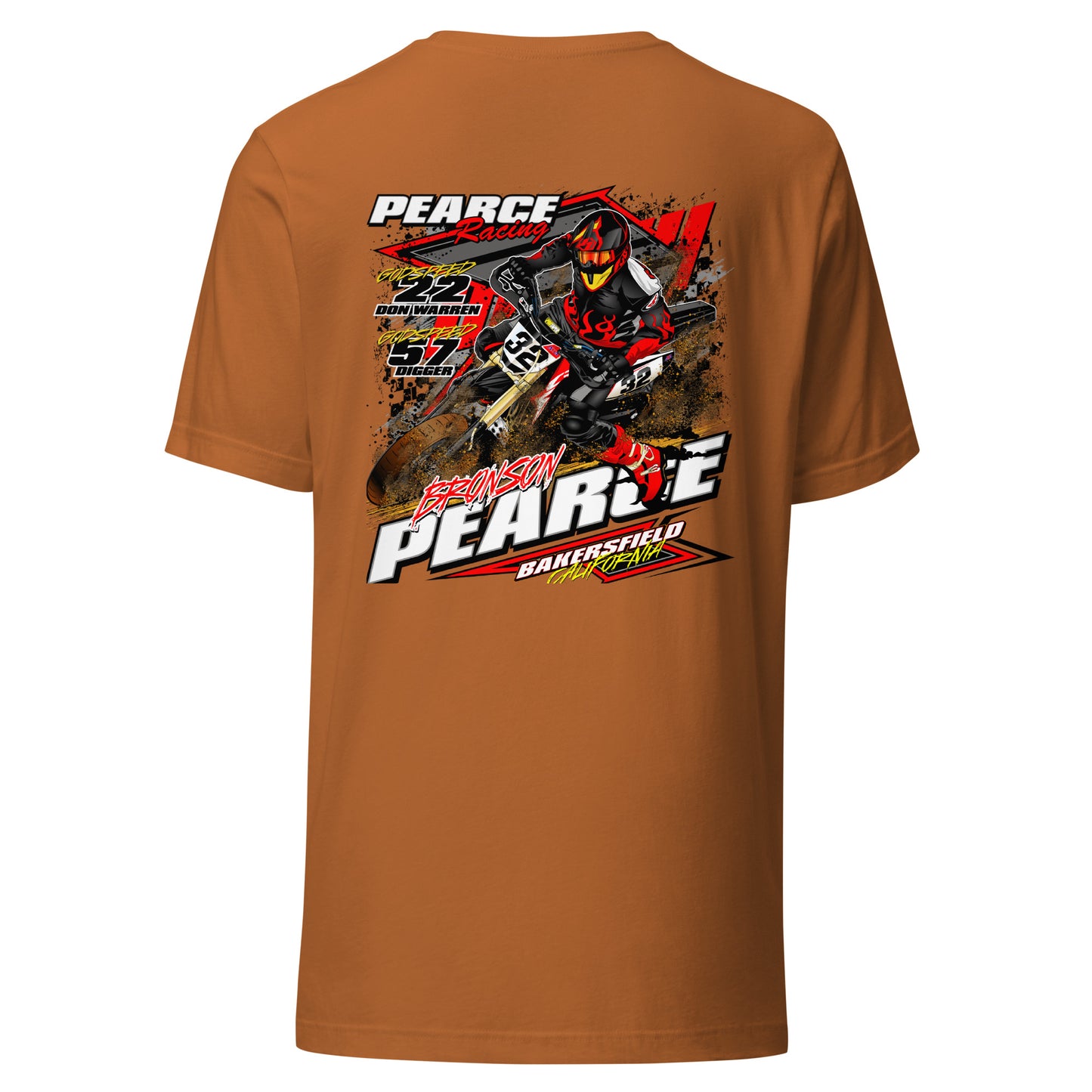 2023 Pearce Racing T-Shirt Bella + Canvas
