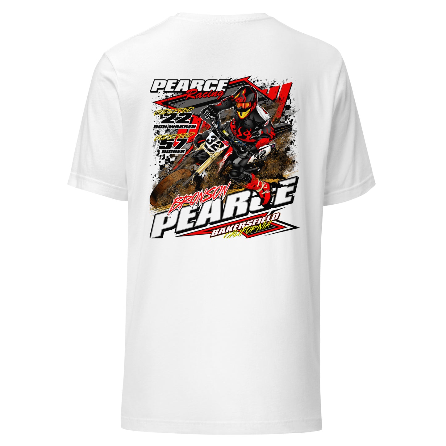 2023 Pearce Racing T-Shirt Bella + Canvas