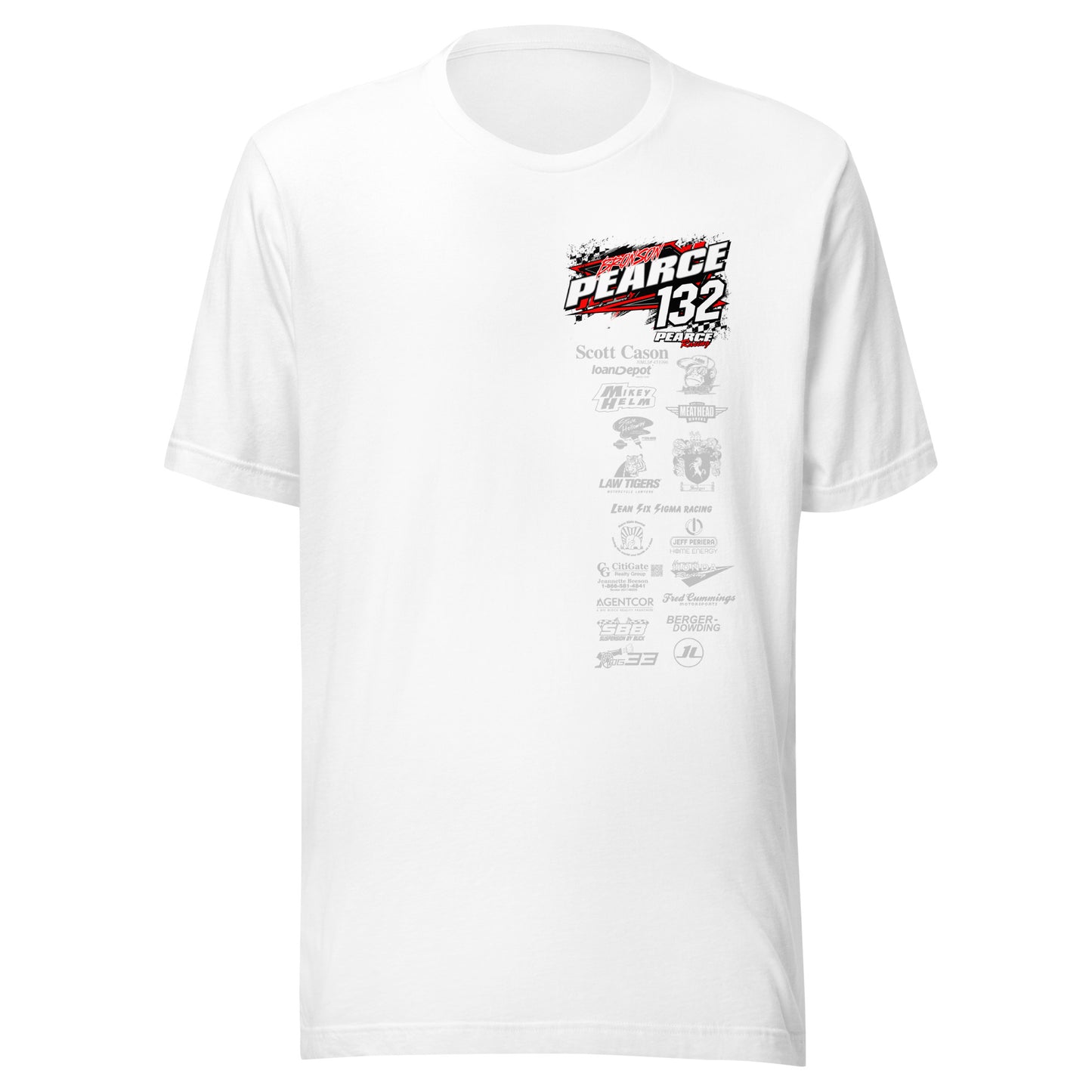 2023 Pearce Racing T-Shirt Bella + Canvas