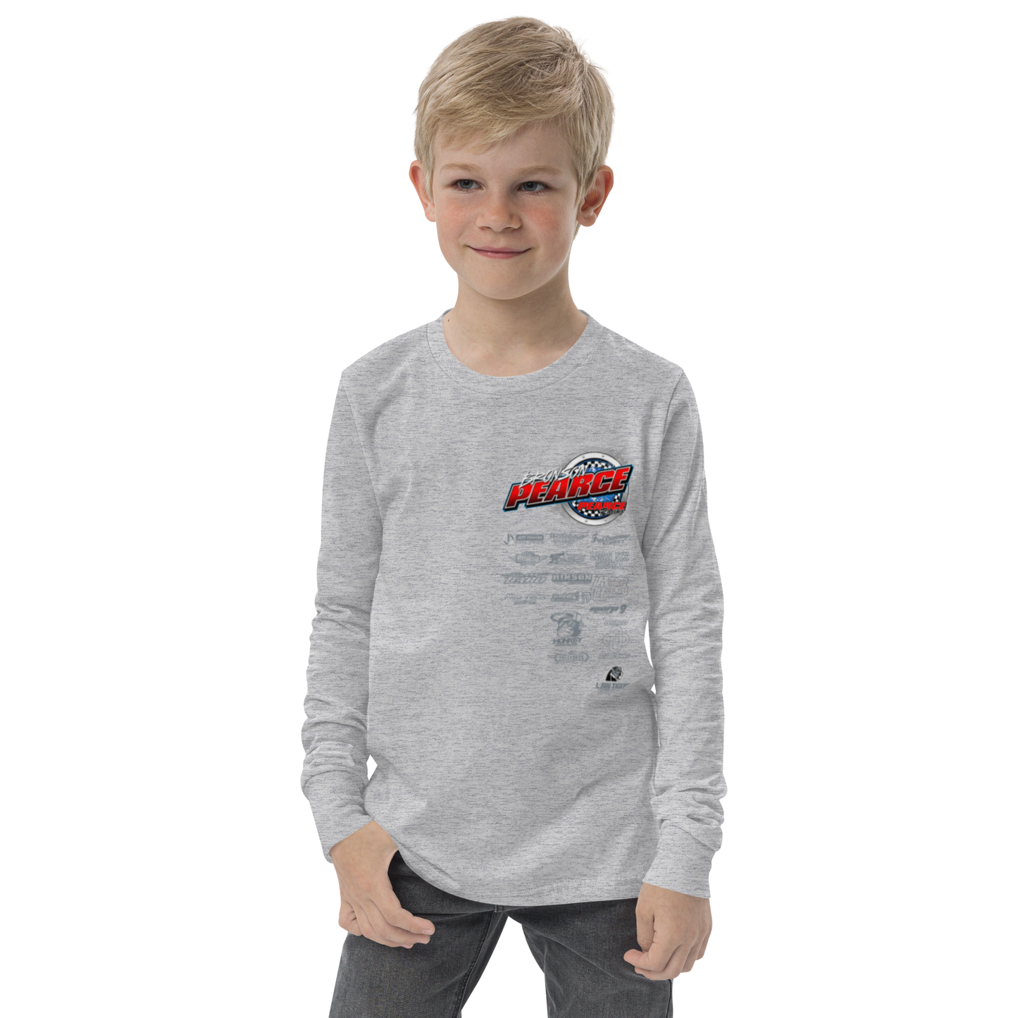2022 Pearce Racing Youth Long Sleeve T-Shirt
