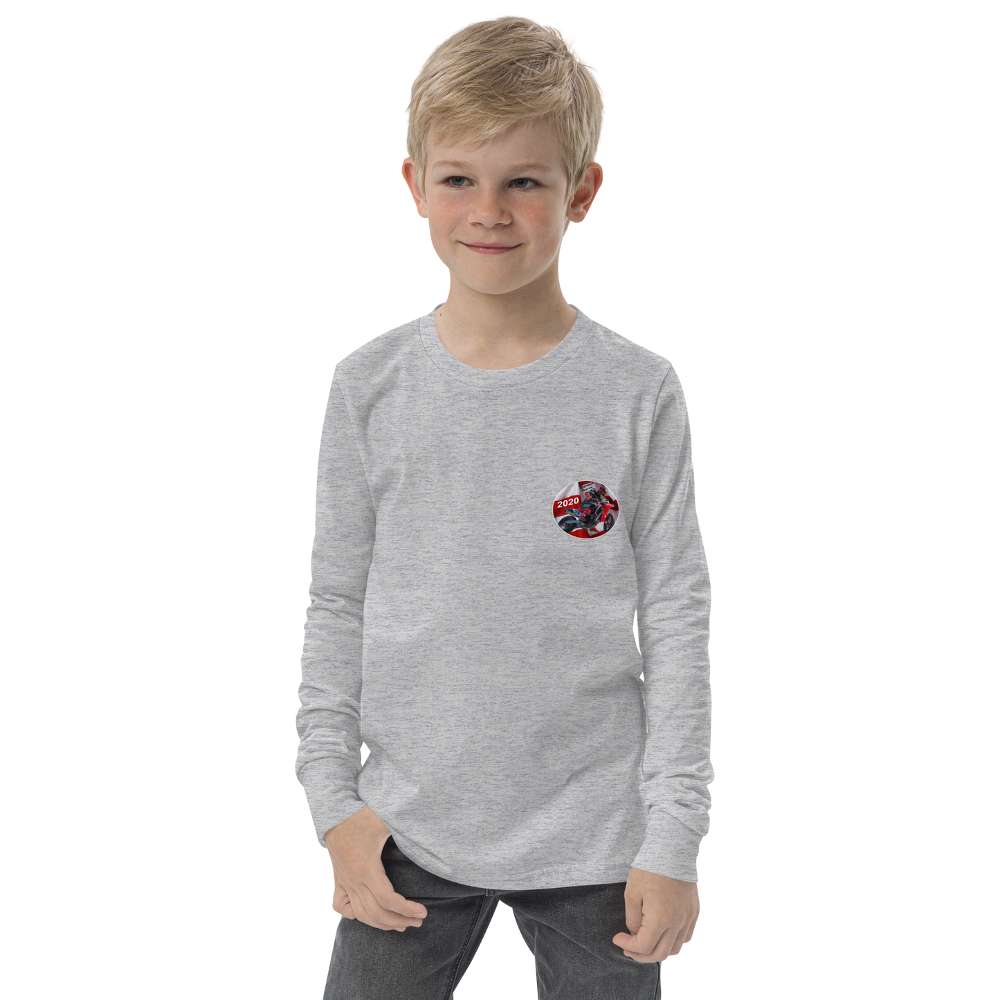 Youth OG Pearce Racing Sliding Long Sleeve - Youth long sleeve tee