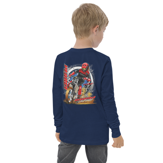 2022 Pearce Racing Youth Long Sleeve T-Shirt
