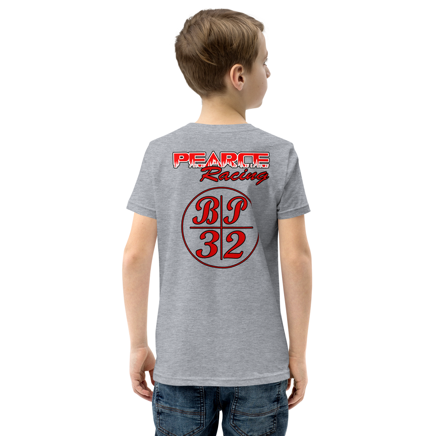 Youth OG Pearce Racing Wheelie Shirt - Youth Short Sleeve T-Shirt