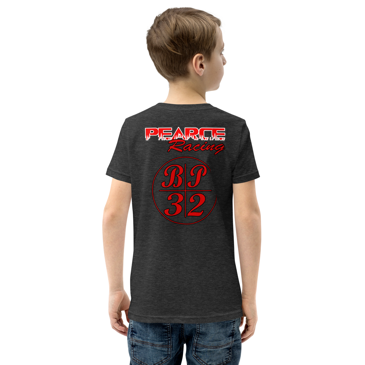 Youth OG Pearce Racing Wheelie Shirt - Youth Short Sleeve T-Shirt