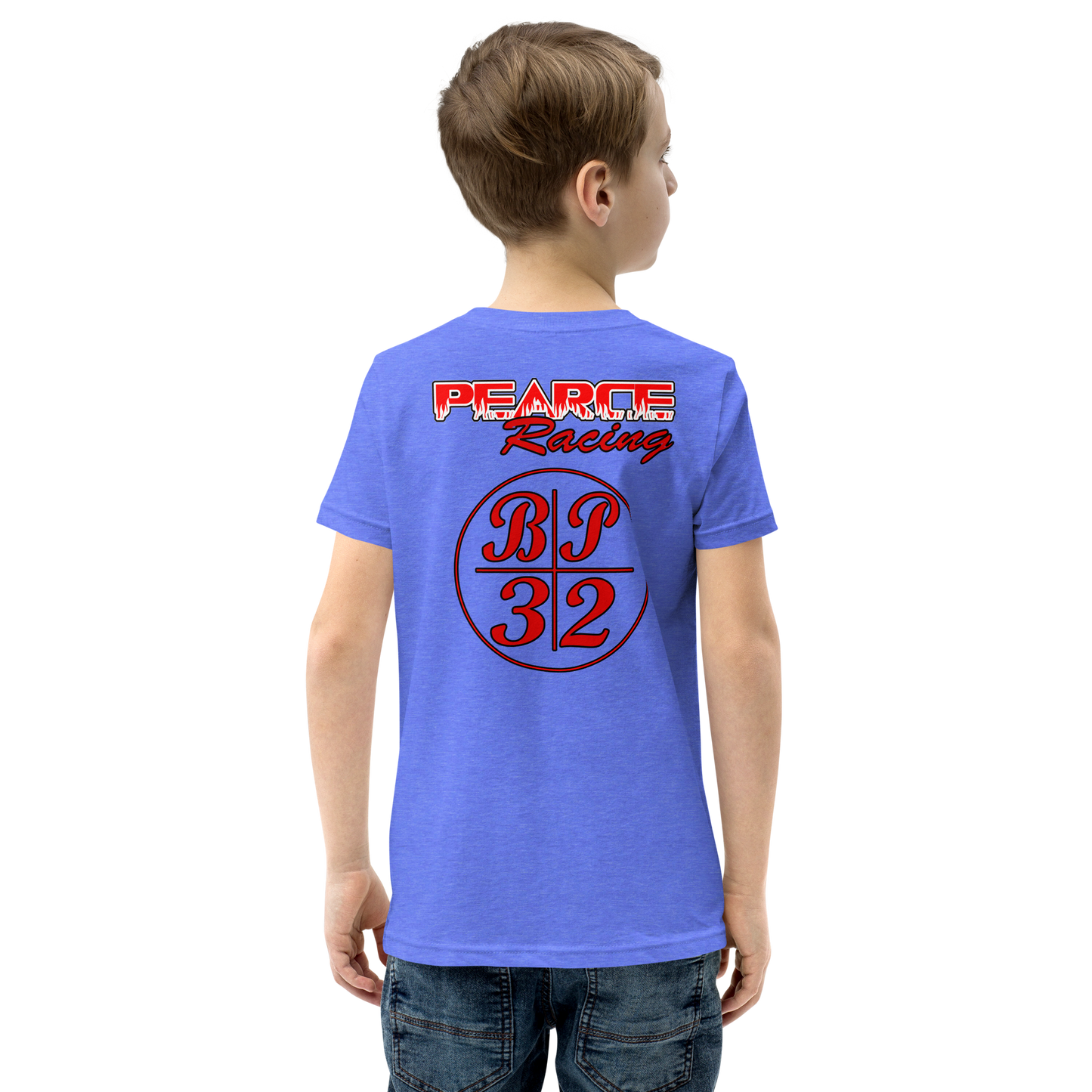 Youth OG Pearce Racing Wheelie Shirt - Youth Short Sleeve T-Shirt