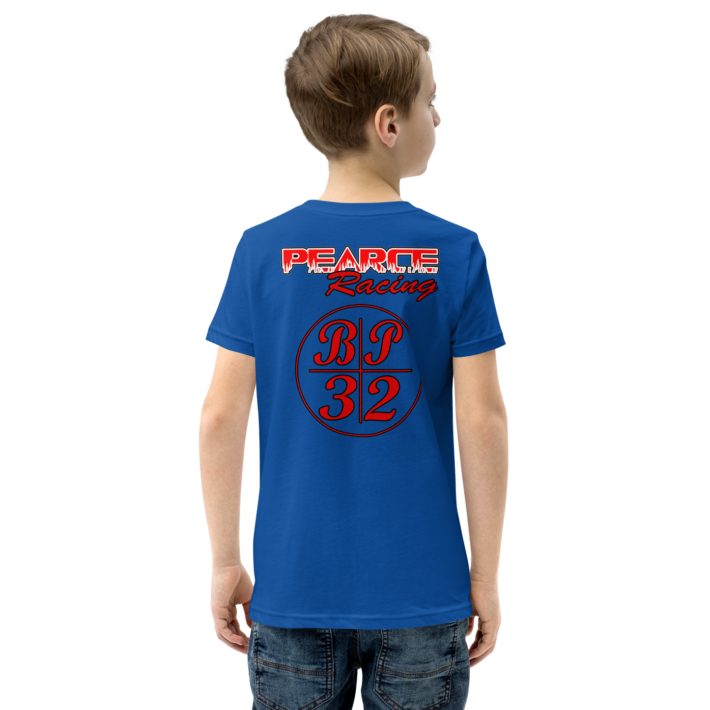 Youth OG Pearce Racing Wheelie Shirt - Youth Short Sleeve T-Shirt